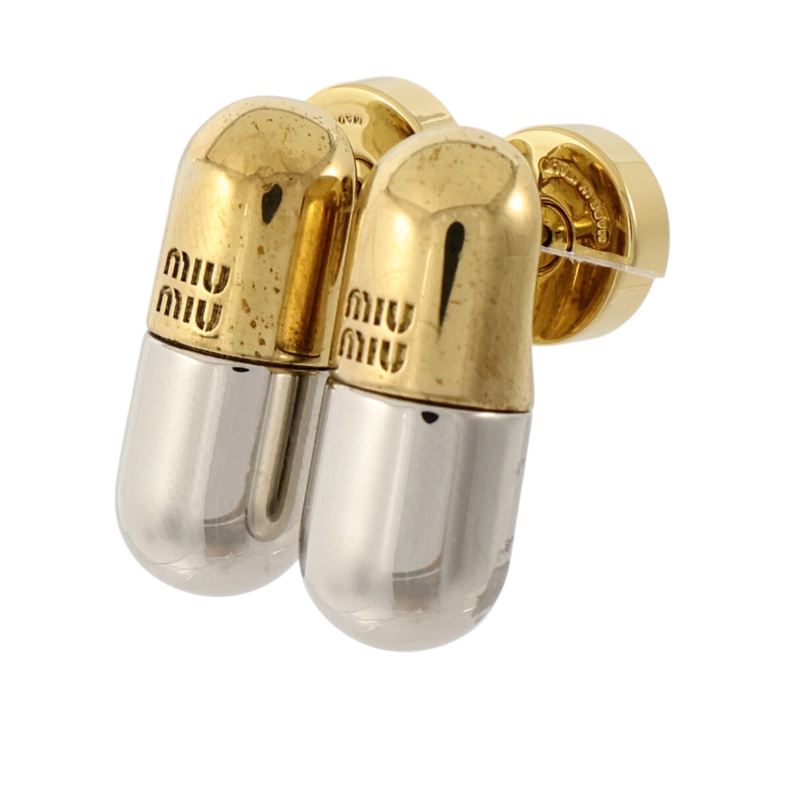 Miu Miu 金屬Stud Earrings耳環