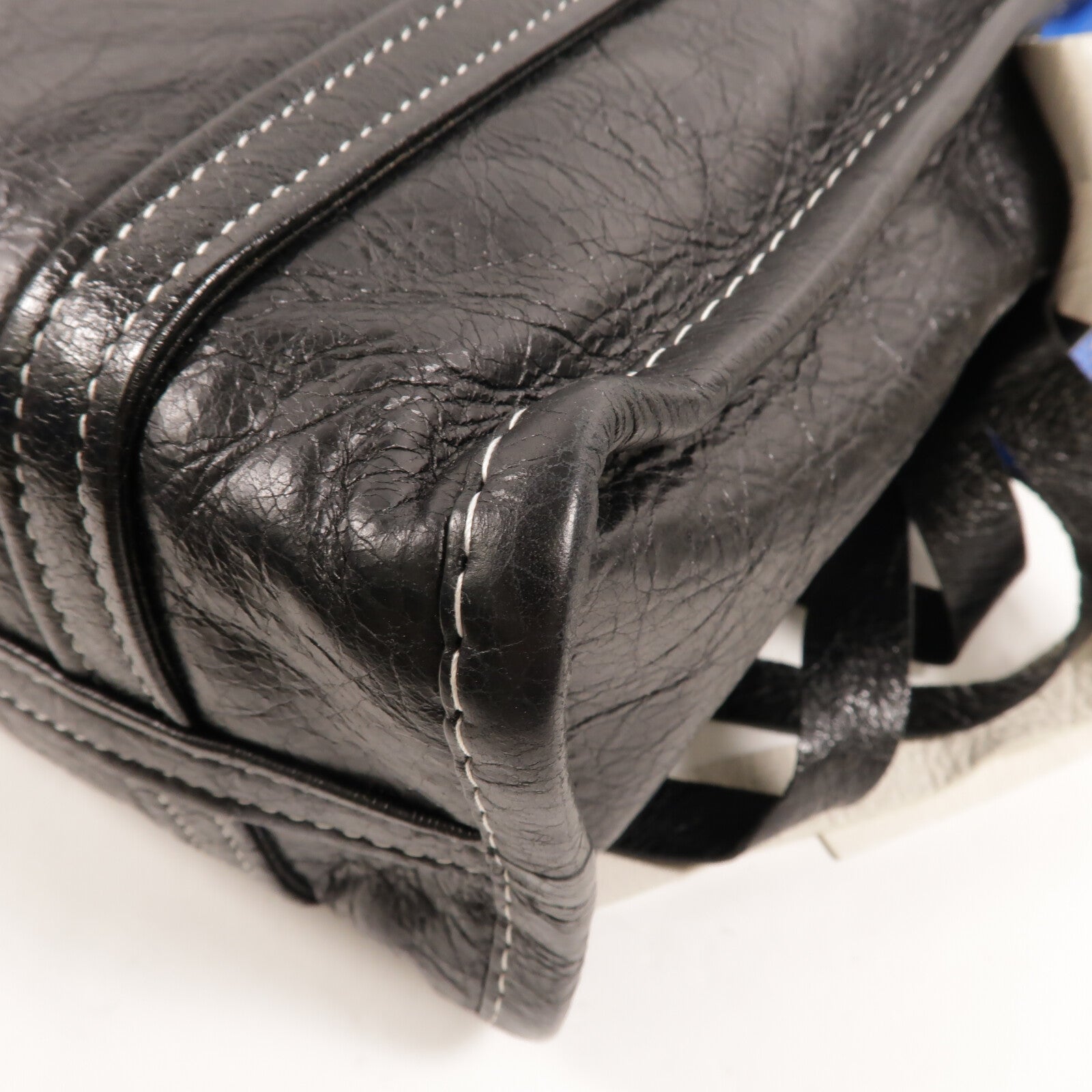 BALENCIAGA 牛皮皮革Bazar Shopping XS手挽肩背兩用袋