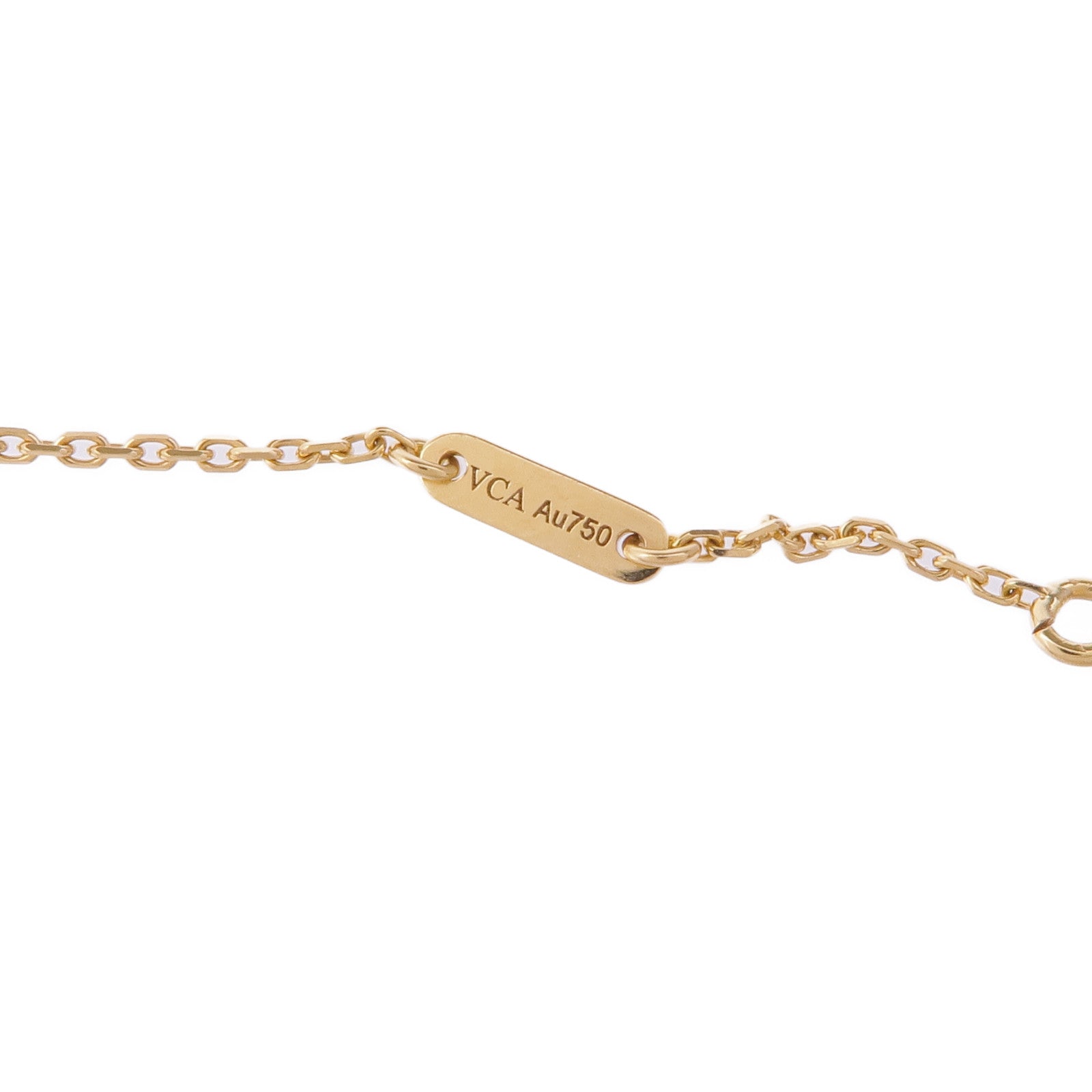 Van Cleef & Arpels 18K黃金Sweet Alhambra項鍊