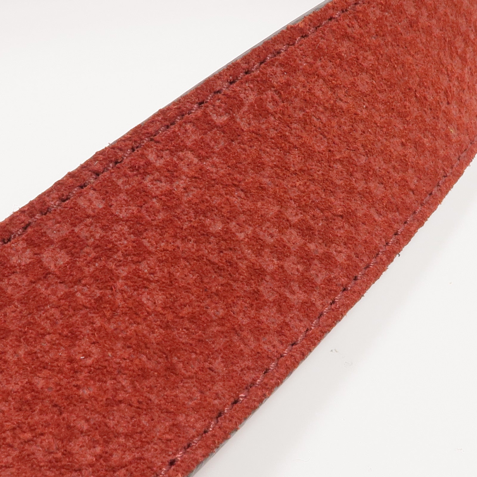 LOUIS VUITTON Suede Damier Belt皮帶