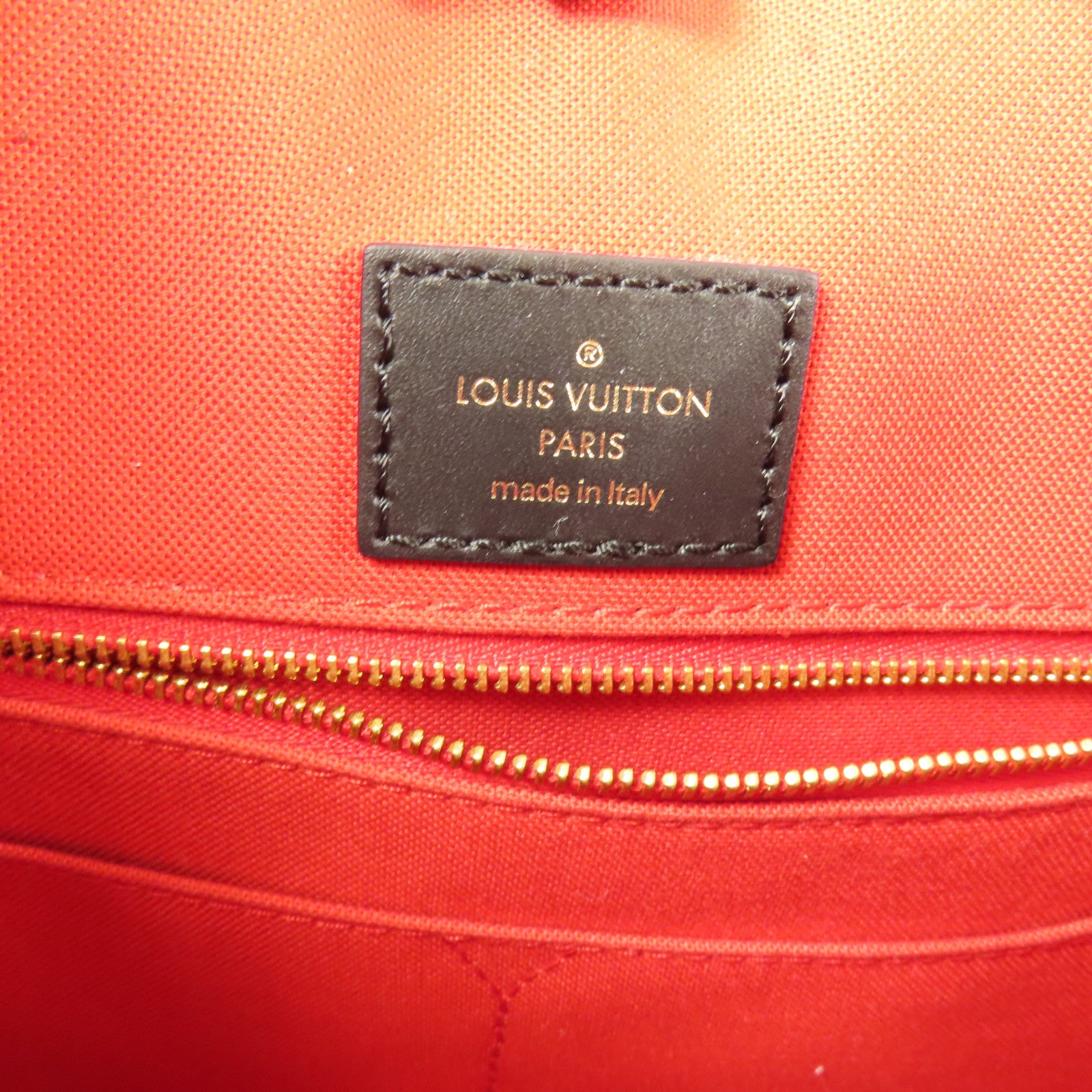 LOUIS VUITTON Monogram Giant On The Go MM金扣手挽肩背兩用袋