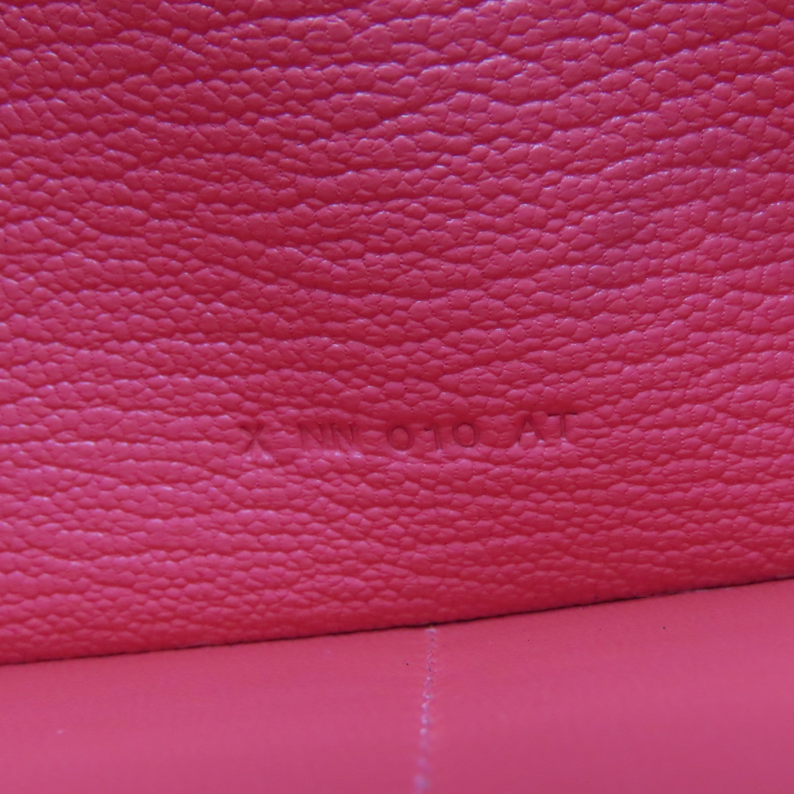 HERMES 【激減優惠】Chevre皮革Kelly Wallet金扣長錢包糖果紅色