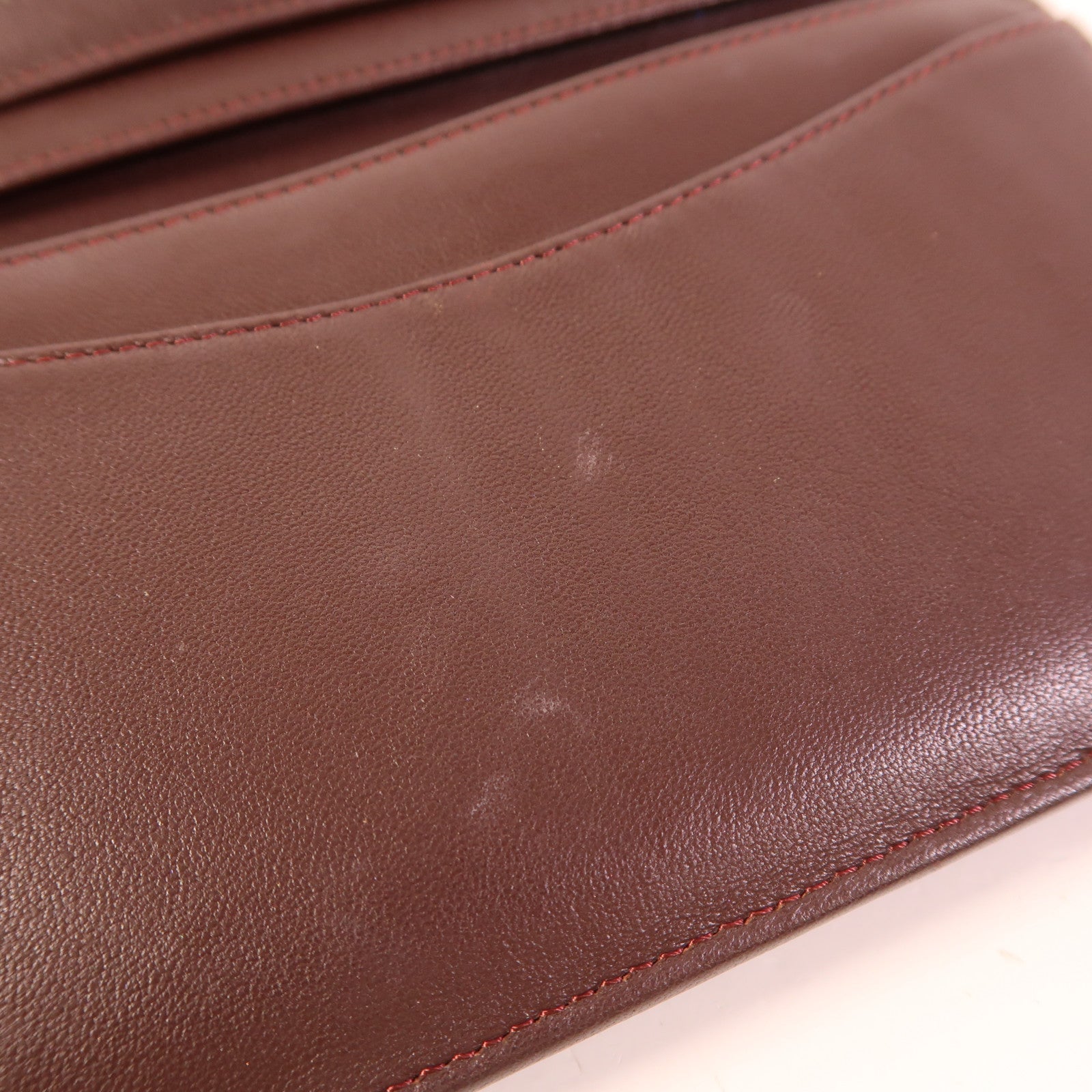 CHANEL 羊皮皮革Long Wallet銀扣長錢包