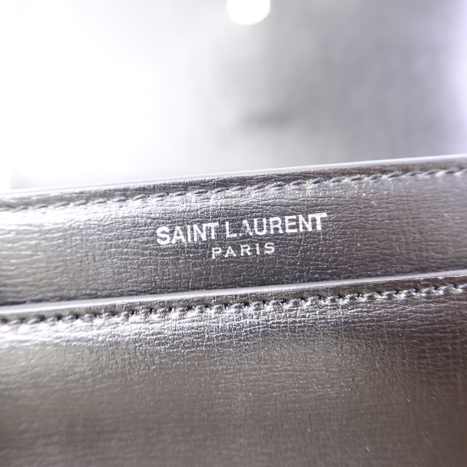 SAINT LAURENT 牛皮皮革Sunset Medium鏈帶肩背袋