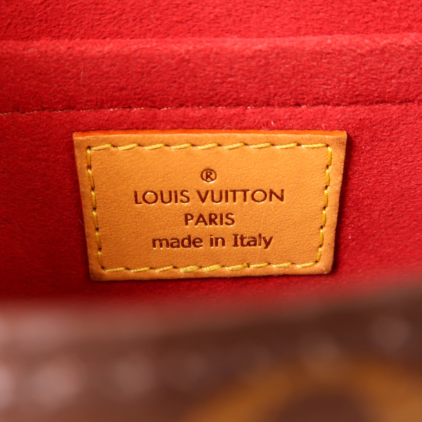 LOUIS VUITTON LV GHW Tambourin Shoulder Bag M44860 Monogram Brown