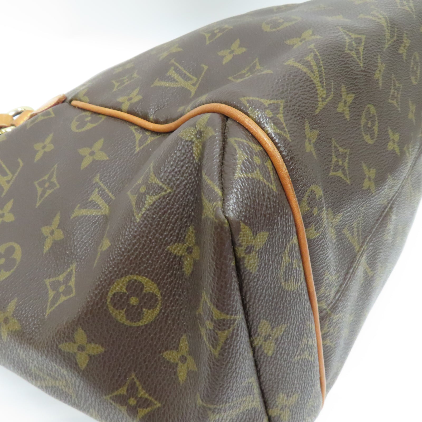 LOUIS VUITTON Monogram Totally MM金扣肩背袋啡色