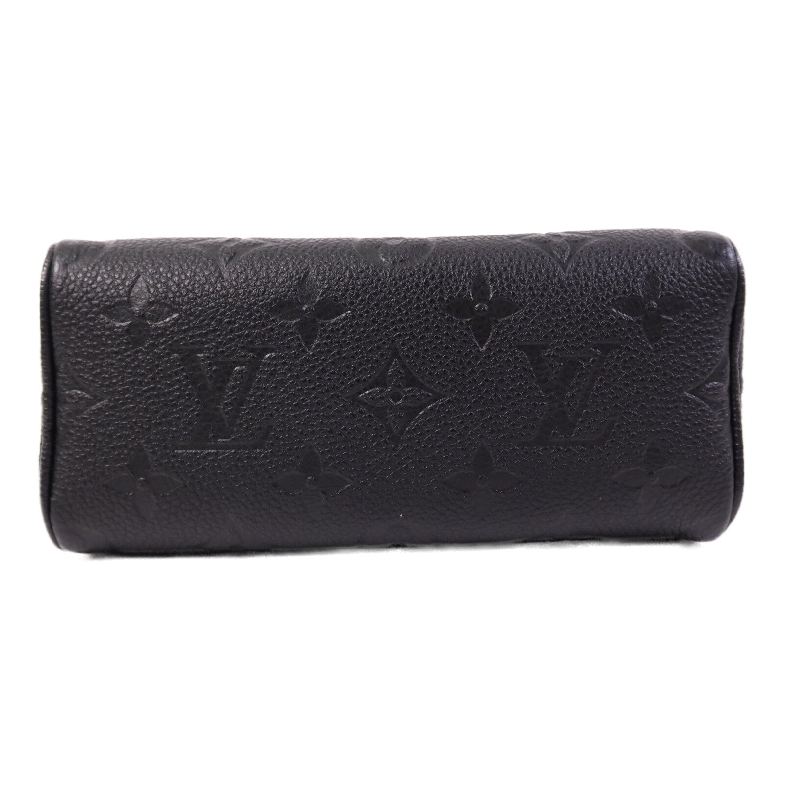 LOUIS VUITTON Monogram Empreinte Nano Speedy金扣肩背袋