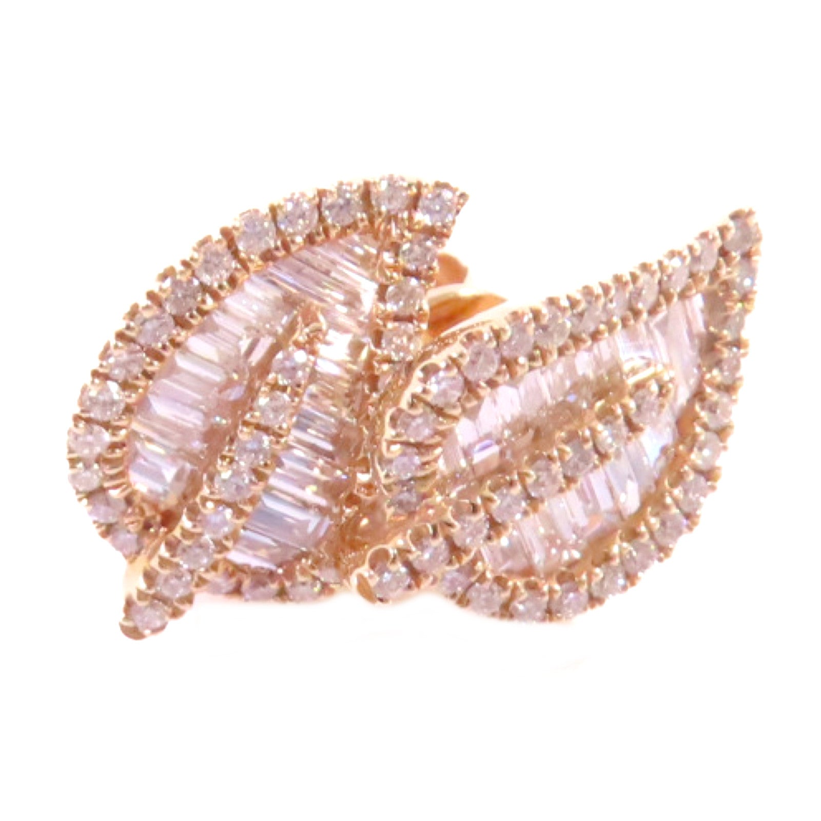 JEWELRY【激減優惠】 18K玫瑰金/鑽石Diamond Earrings金扣耳環