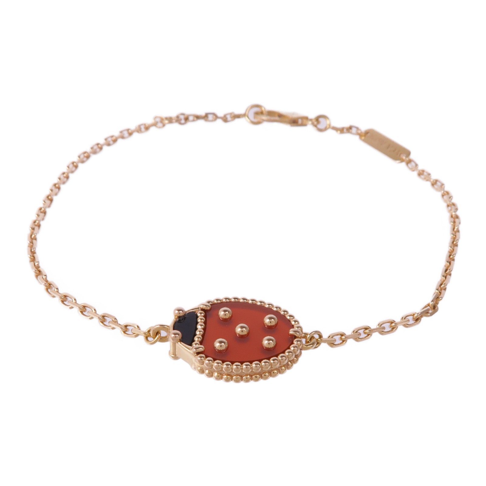 Van Cleef & Arpels 18K玫瑰金Lucky Spring手鏈