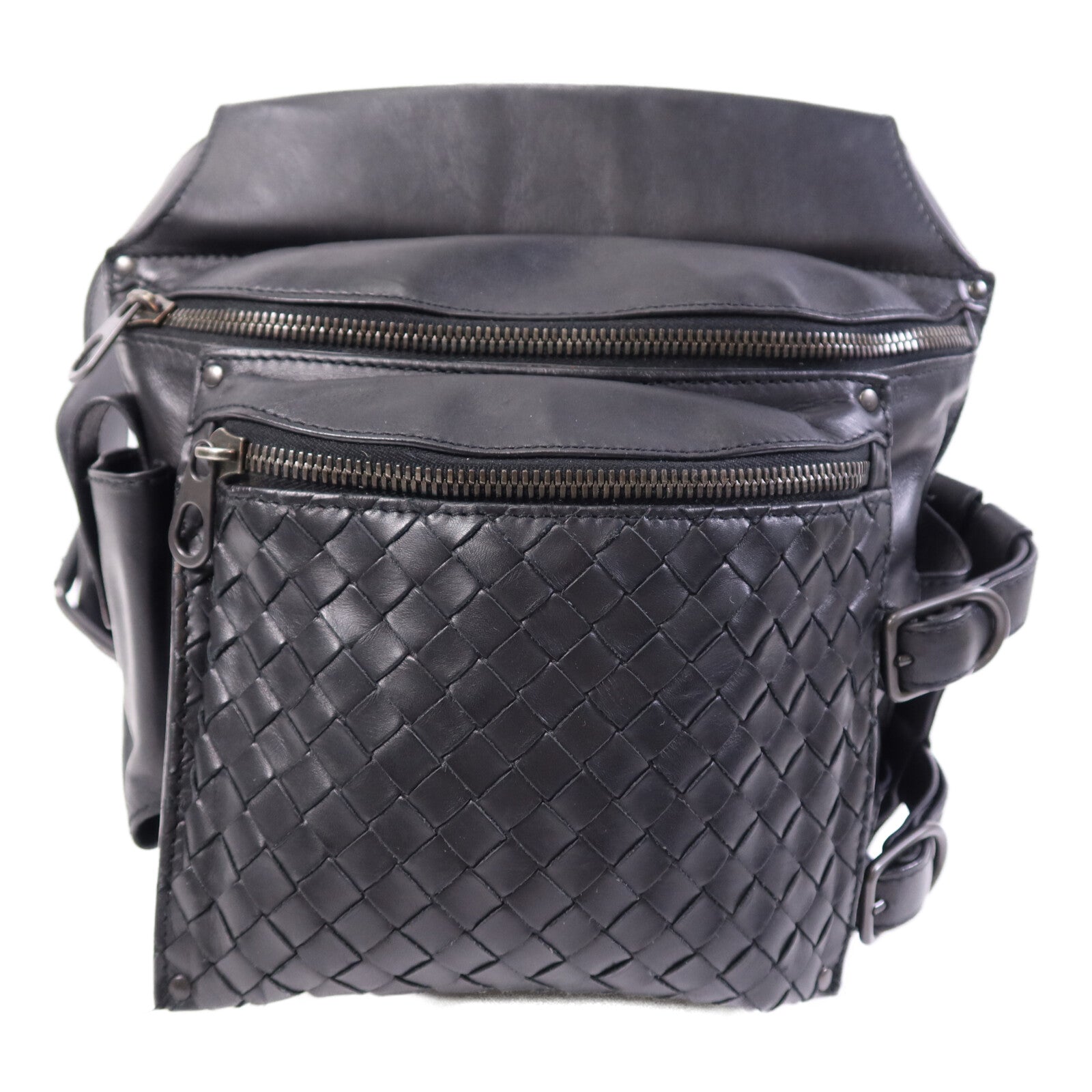 BOTTEGA VENETA 皮革Intrecciato Waist Bag腰包