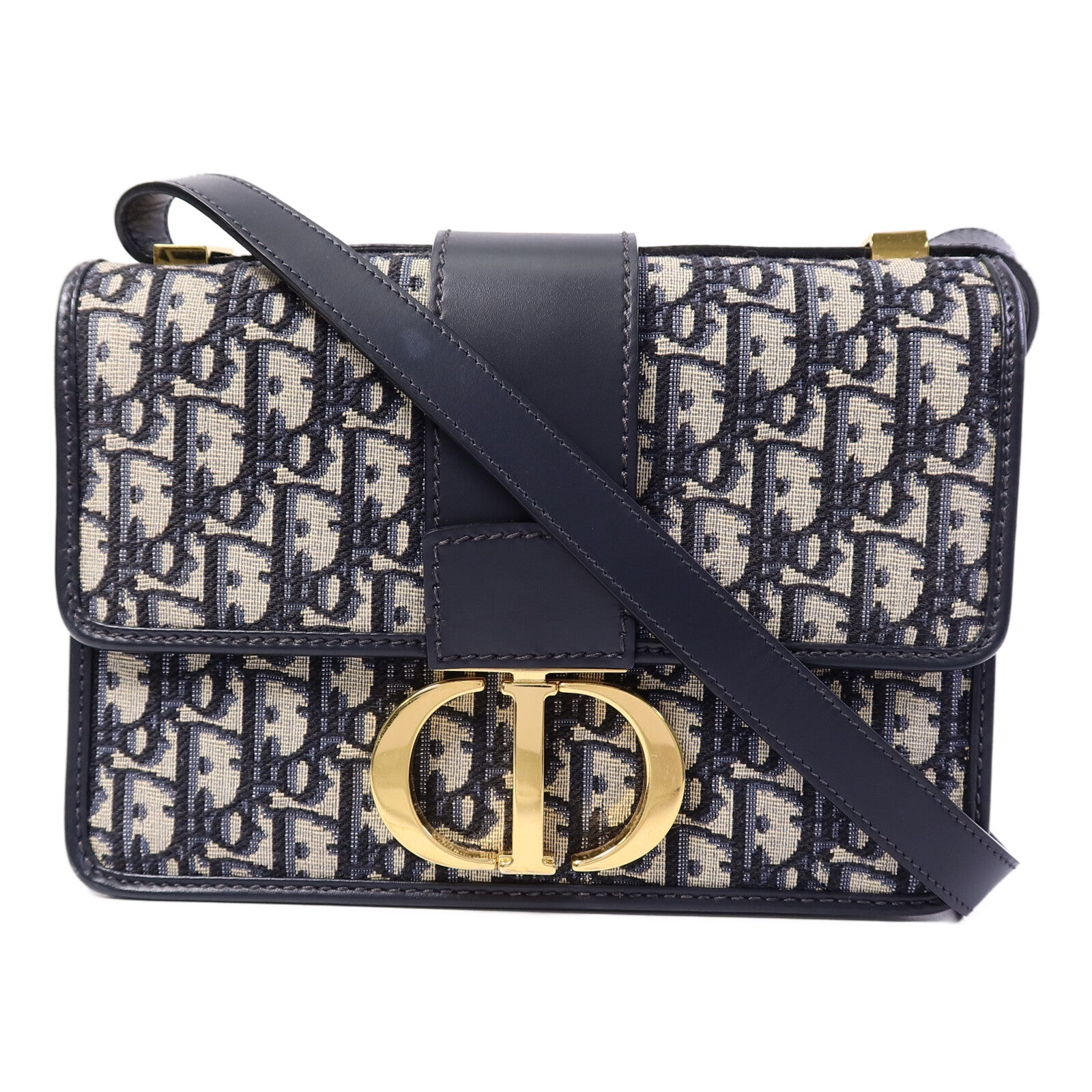 Dior 帆布Montaigne 30肩背袋
