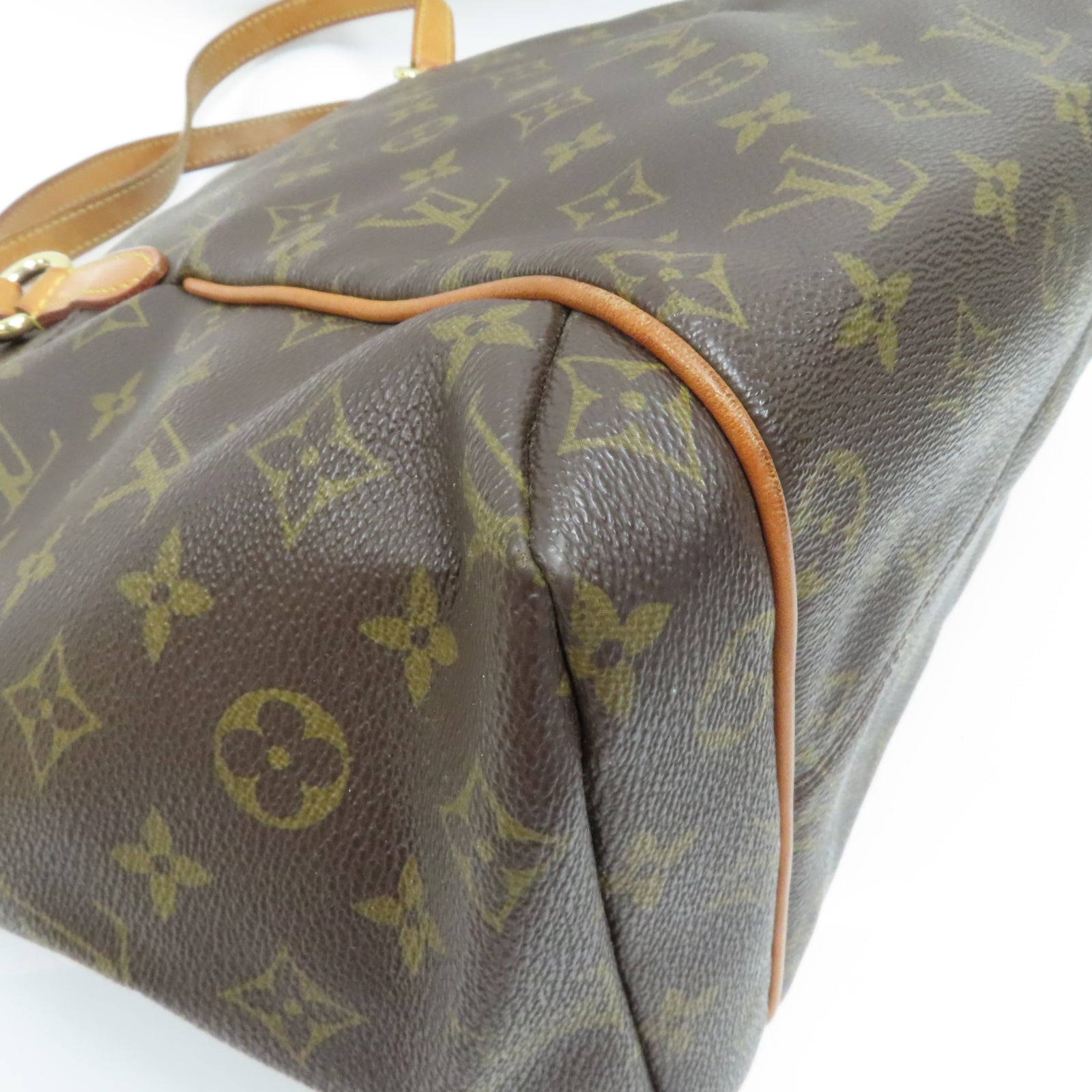 LOUIS VUITTON Monogram Totally MM金扣肩背袋啡色