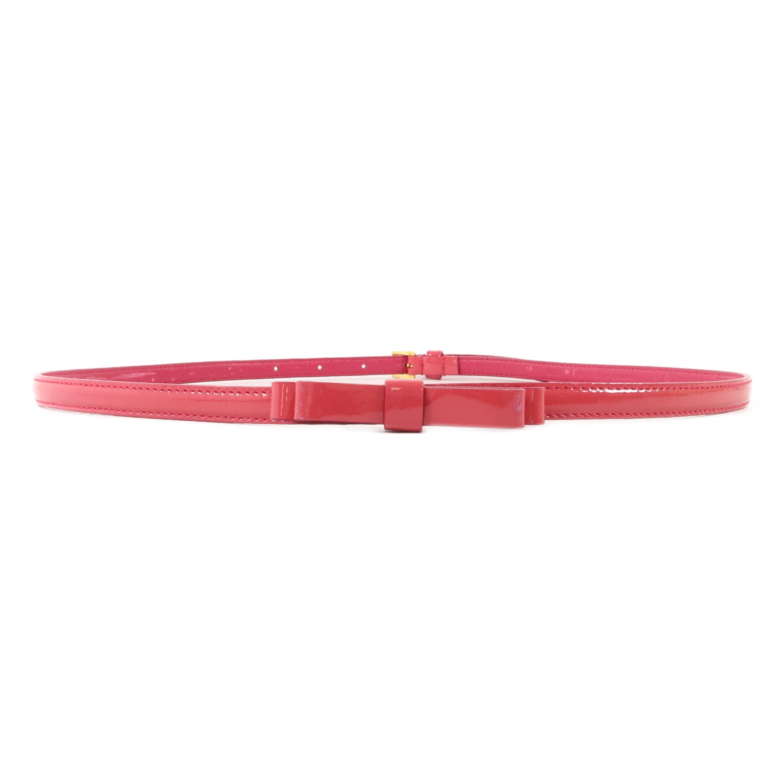 Miu Miu 漆皮皮革Belt 80cm皮帶