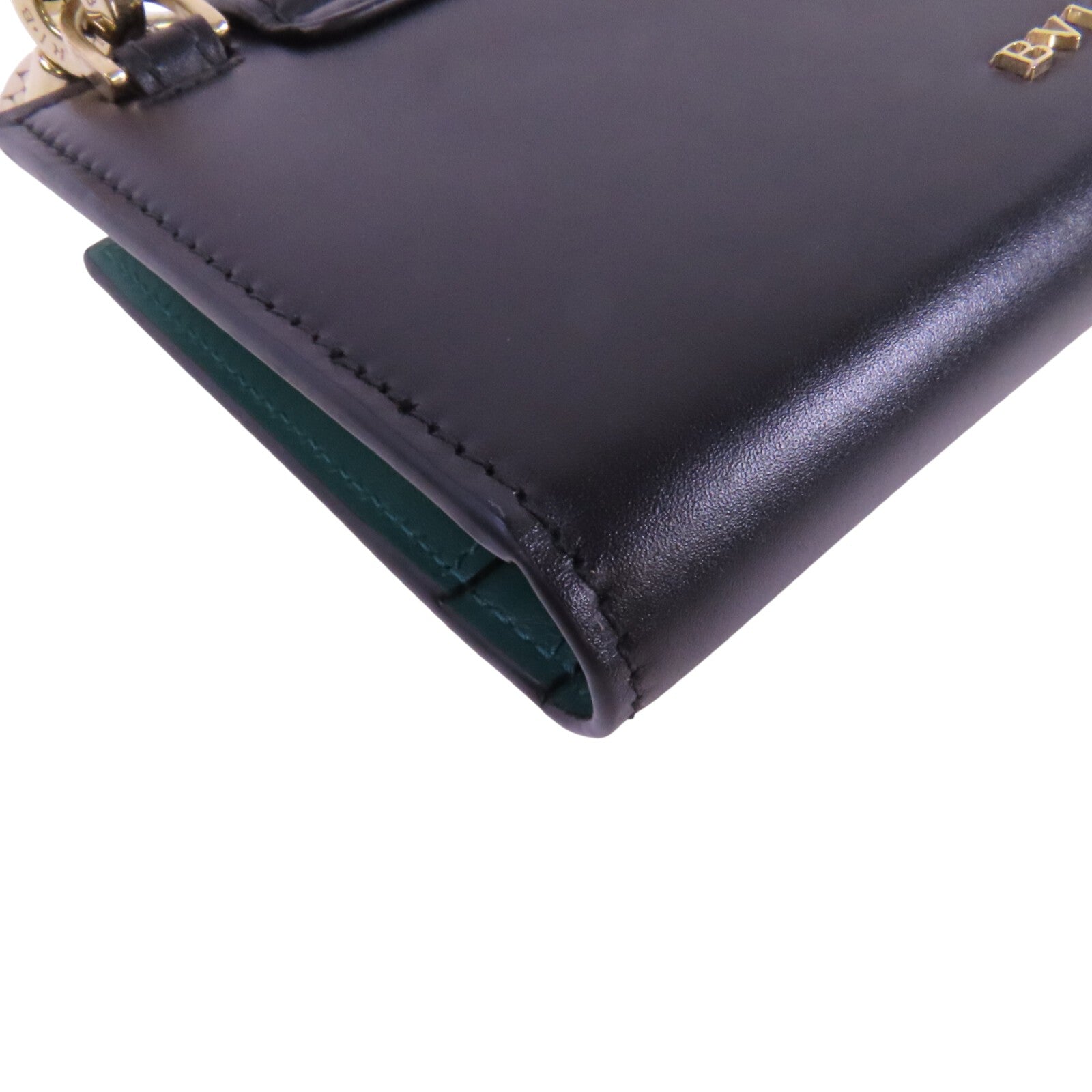 BVLGARI 牛皮皮革Chain Shoulder Bag金扣鏈帶肩背袋