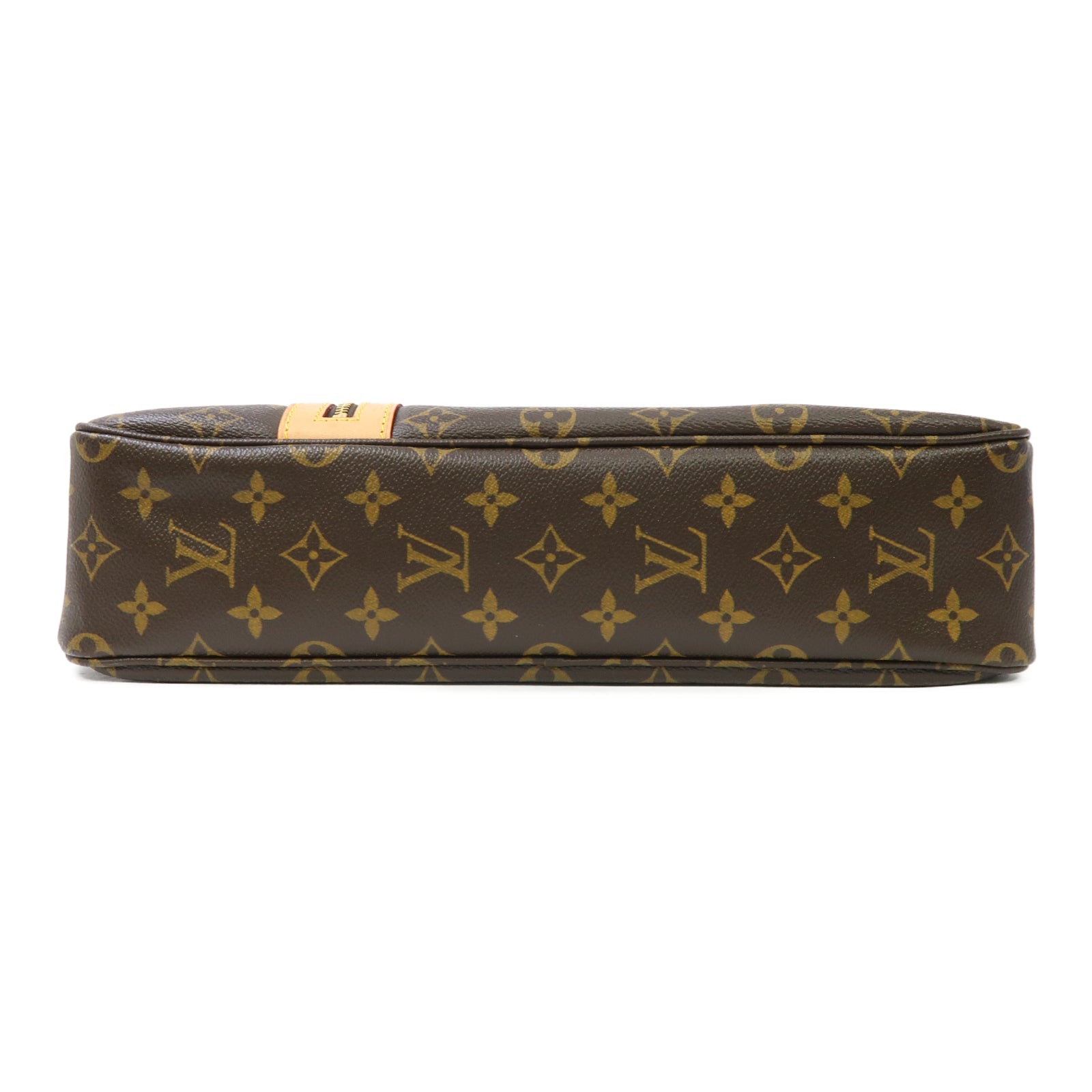 LOUIS VUITTON Monogram Sac Bosphore金扣手挽肩背兩用袋啡色