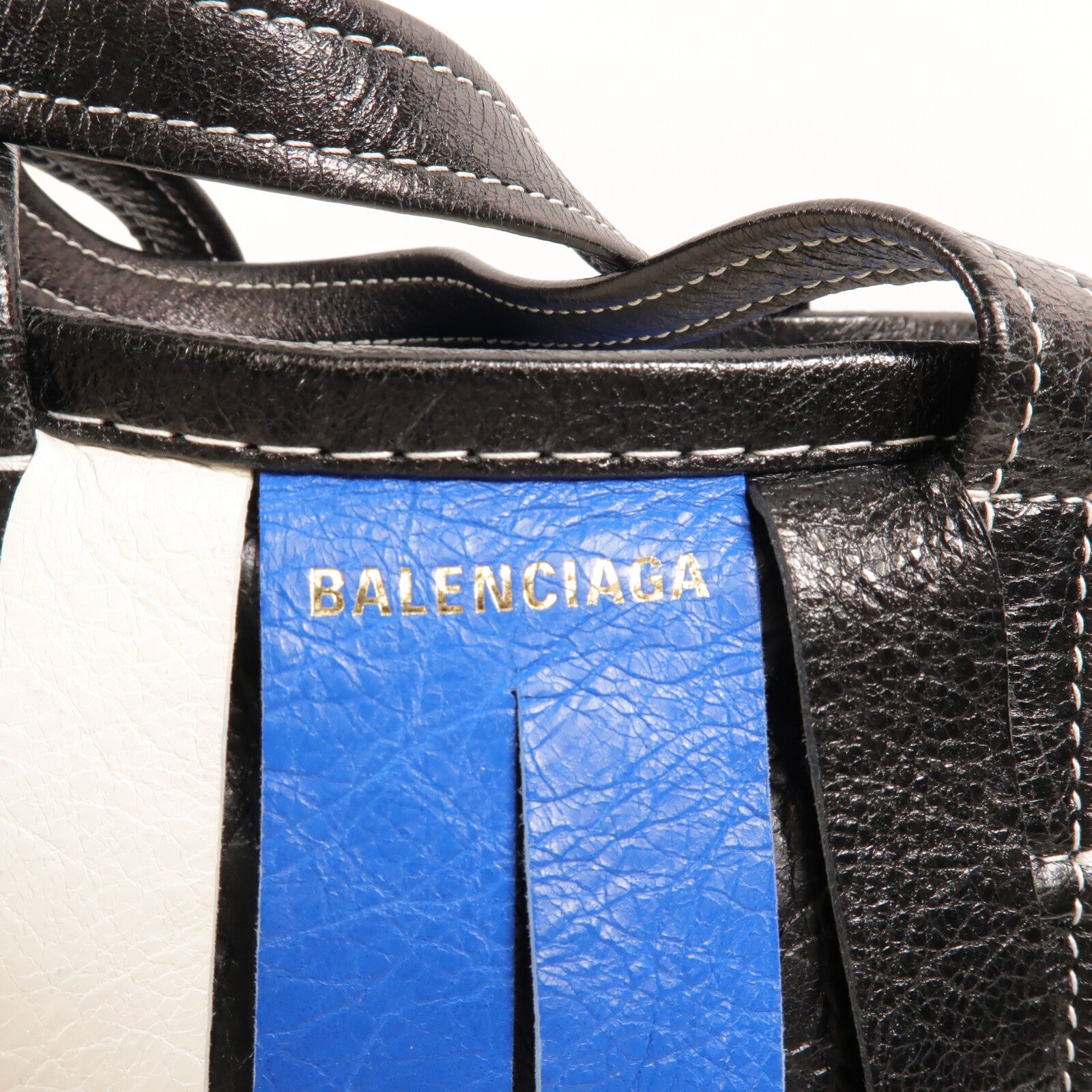 BALENCIAGA 牛皮皮革Bazar Shopping XS手挽肩背兩用袋