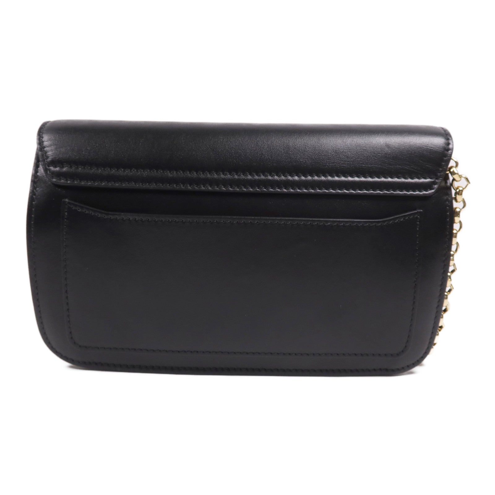 Chloe 牛皮皮革C Bag金扣鏈帶肩背袋