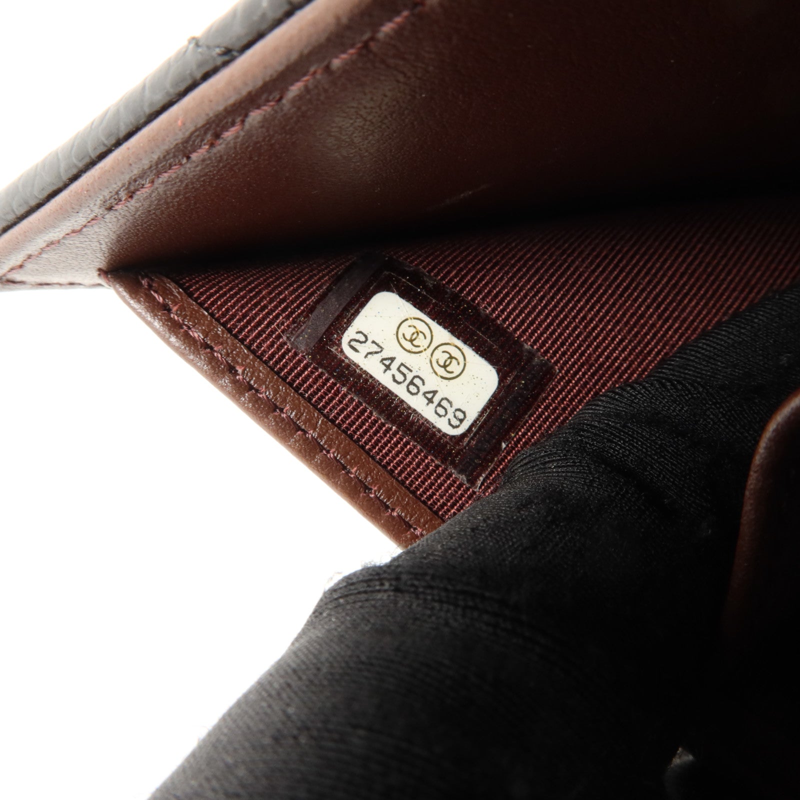 CHANEL 牛皮皮革Classic Small Flap Wallet銀扣錢包