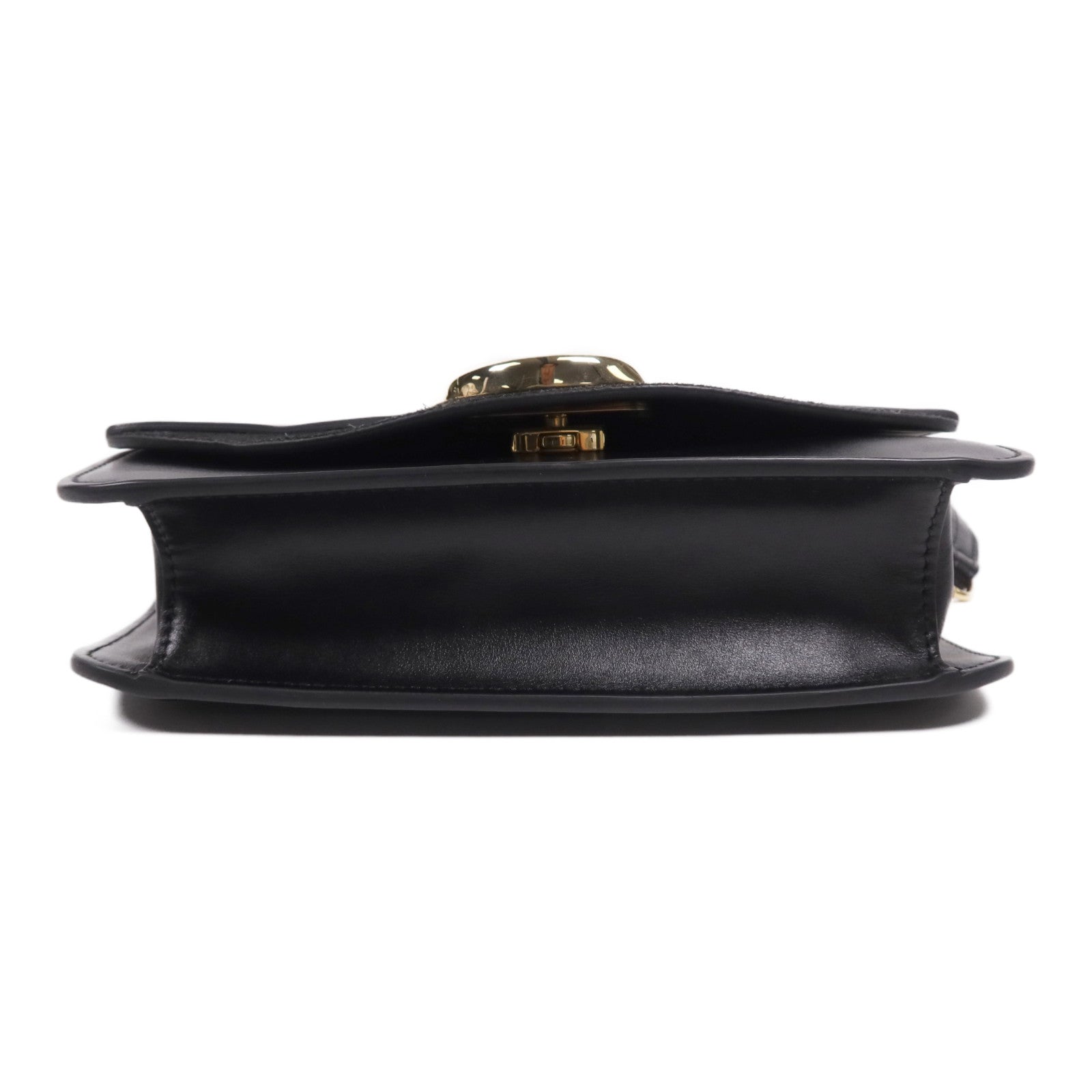 Chloe 牛皮皮革C Bag金扣鏈帶肩背袋