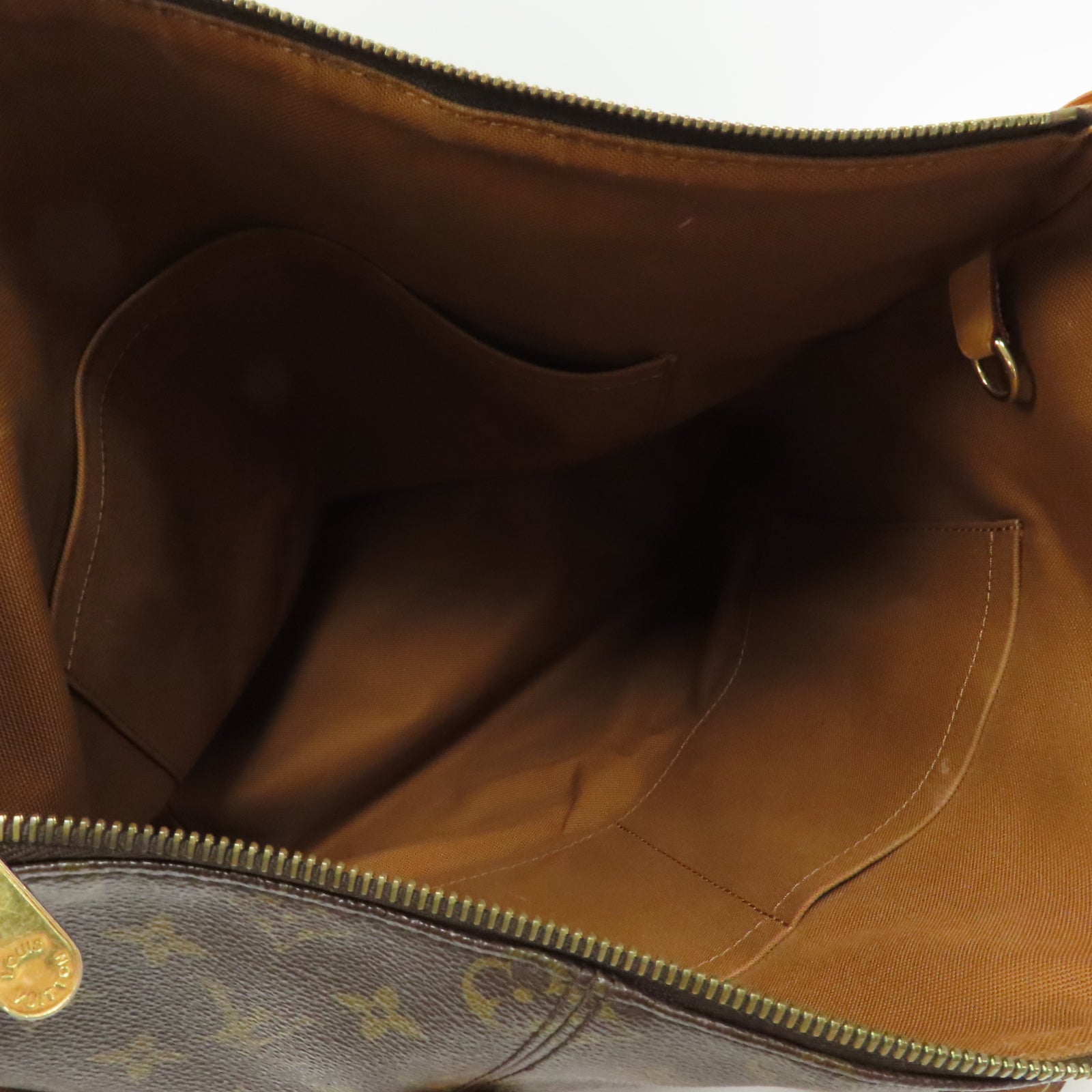 LOUIS VUITTON Monogram Totally MM金扣肩背袋啡色