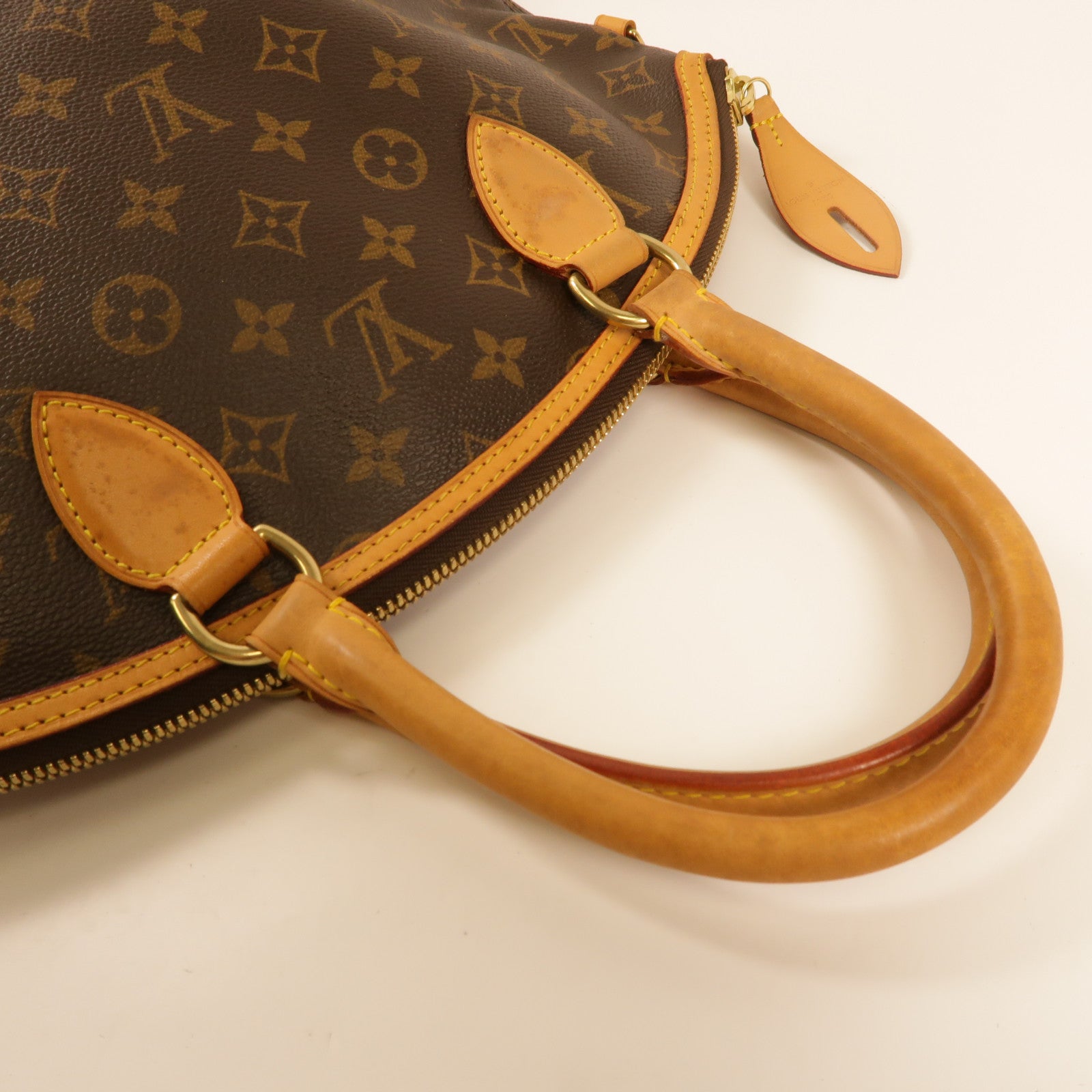 LOUIS VUITTON Monogram Lockit Vertical金扣手挽袋