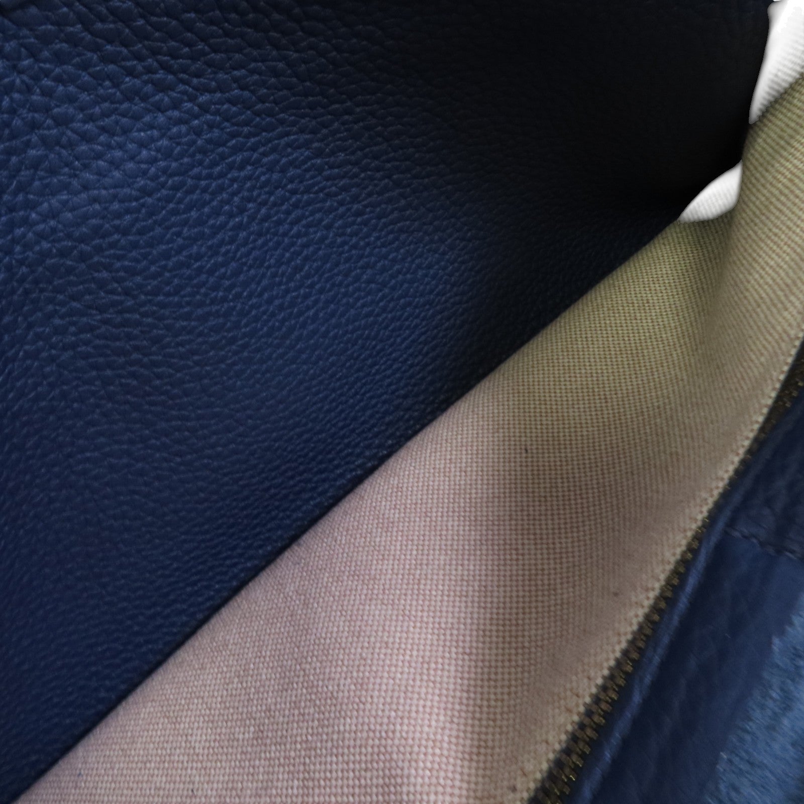 HERMES Clemence皮革Bourlingue Bag金扣肩背袋