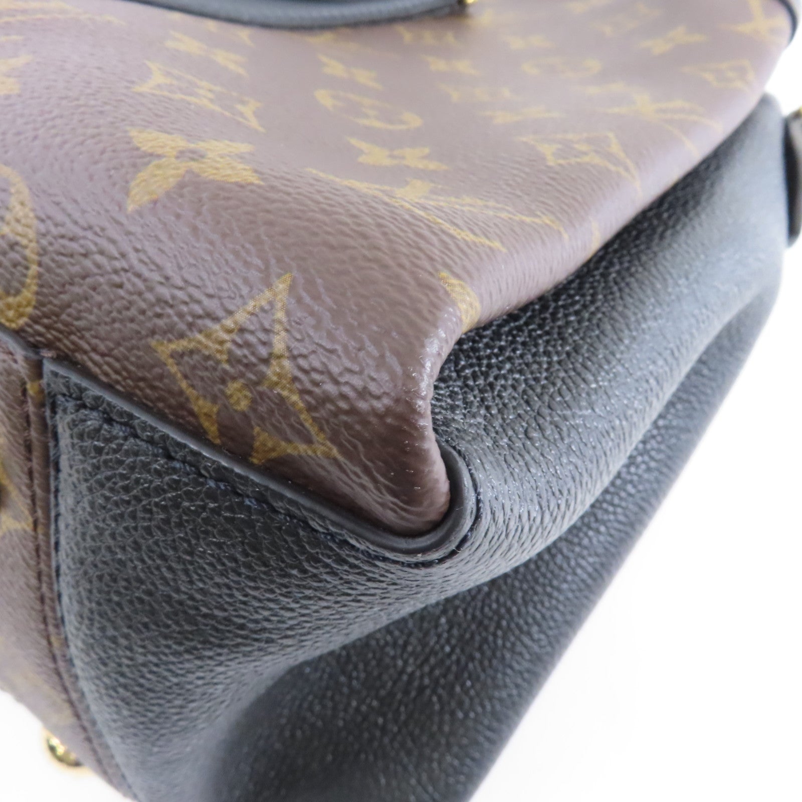 LOUIS VUITTON Monogram Soufflot MM金扣手挽肩背兩用袋啡色