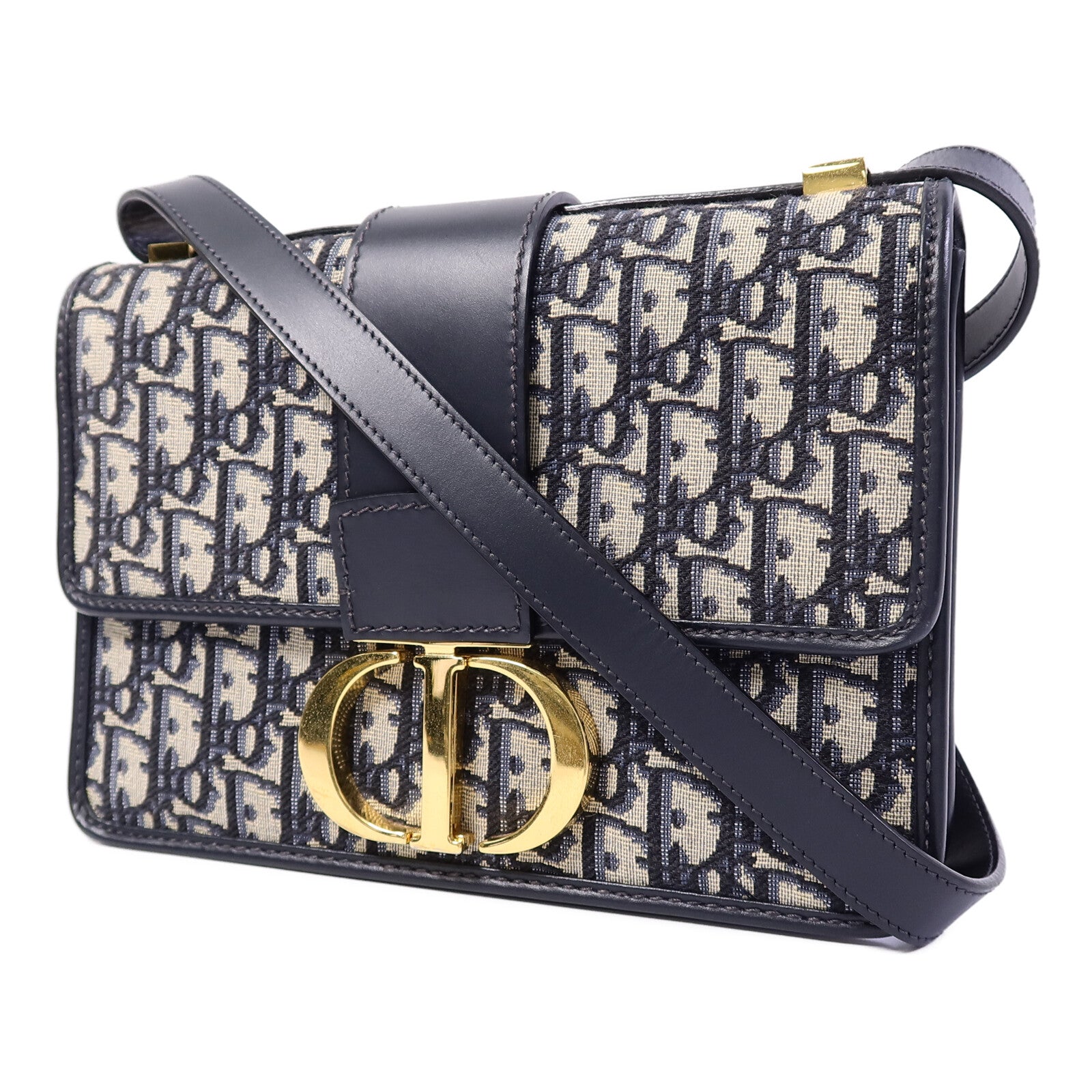 Dior 帆布Montaigne 30肩背袋