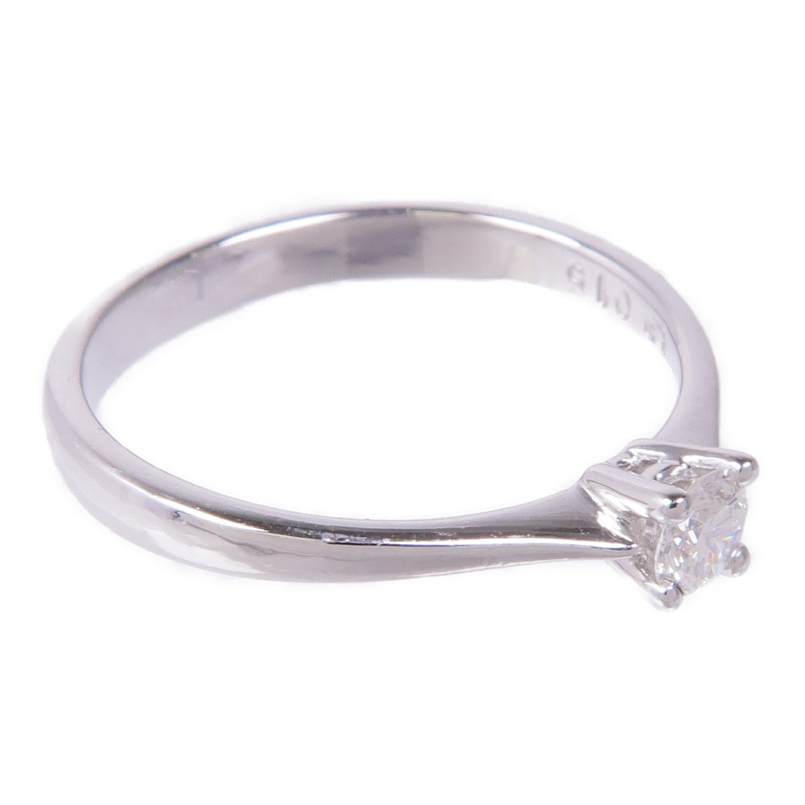 JEWELRY Diamond Ring PT900 Platinum US#5.5
