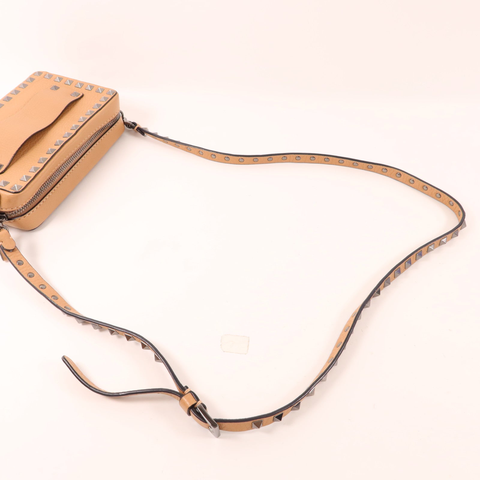 Valentino 牛皮皮革Rockstud Shoulder Bag手拿肩背兩用袋