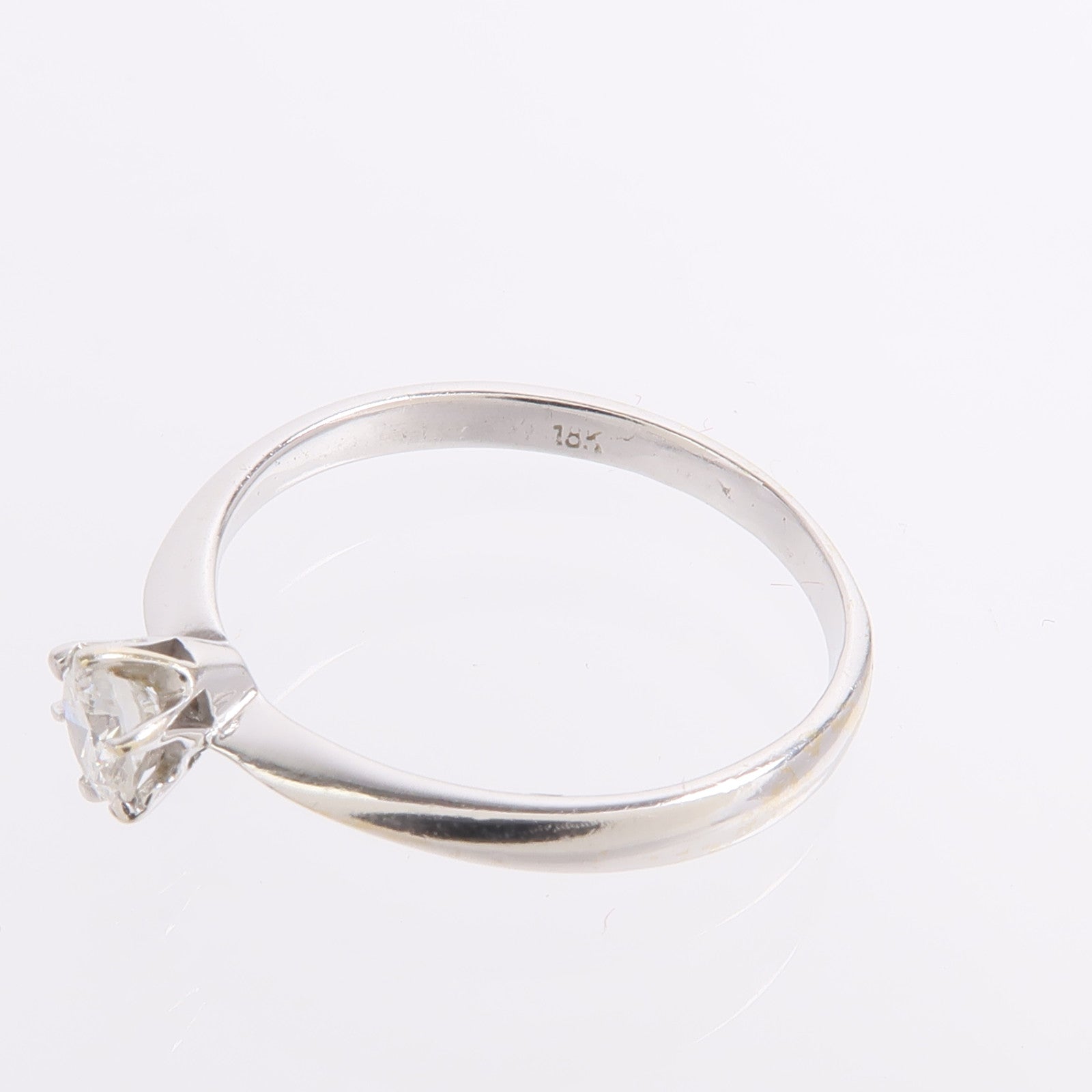 JEWELRY 18K白金Diamond Ring鑽石戒指