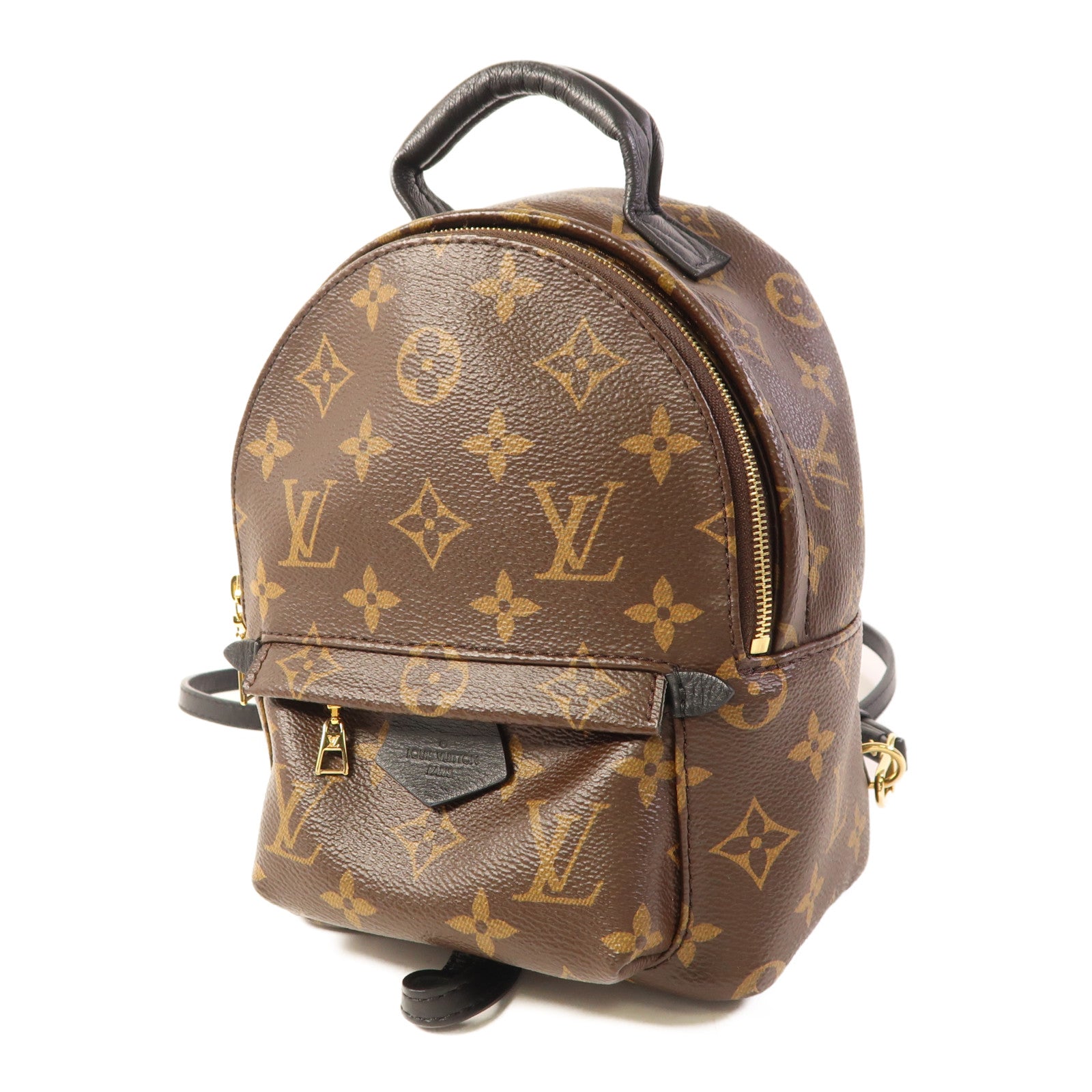 LOUIS VUITTON 【激減優惠】Monogram Palm Springs Mini金扣背包