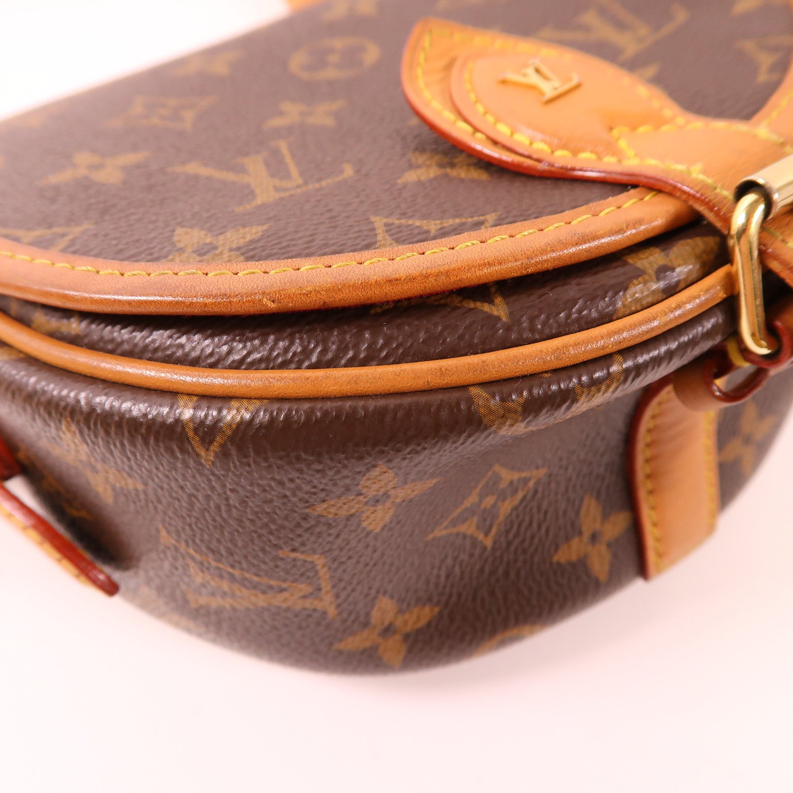 LOUIS VUITTON Monogram Tambourin金扣肩背袋