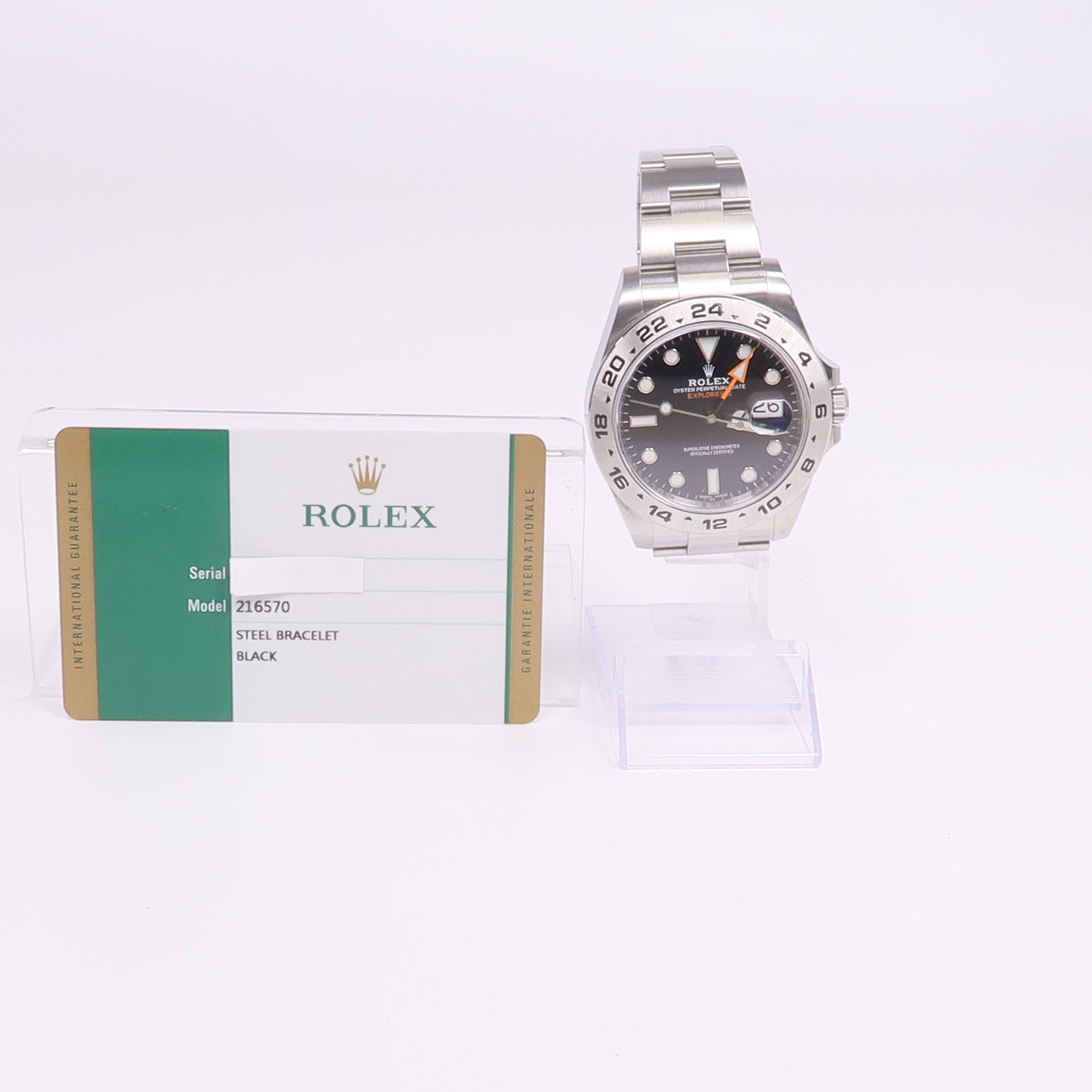 ROLEX Explorer II 216570