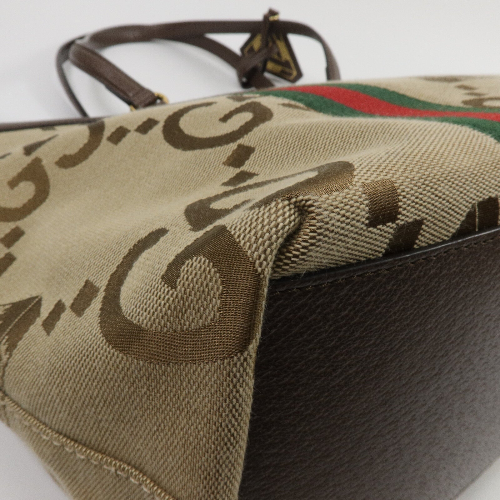 GUCCI 塗層帆布Gucci X Palace Medium Tote手挽袋