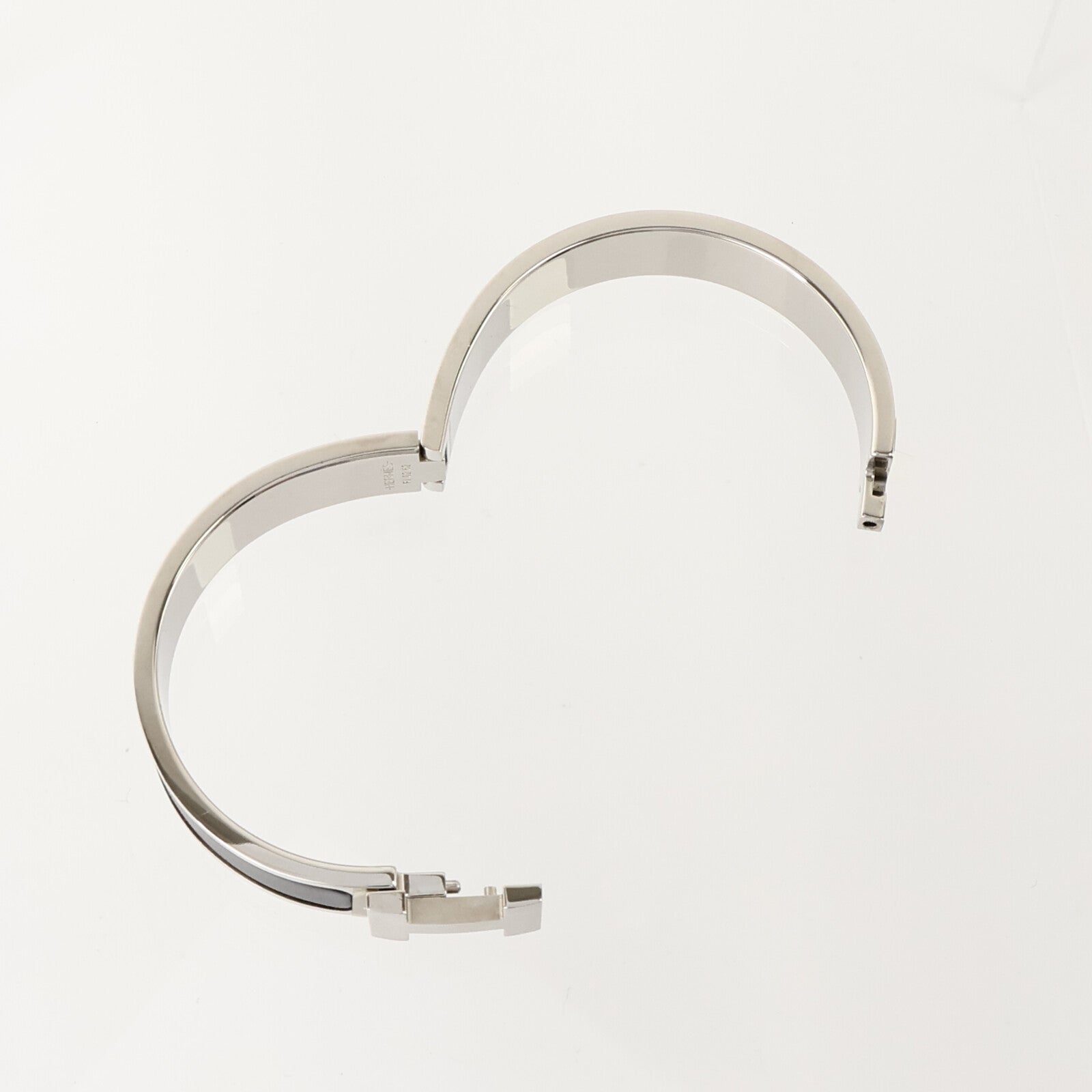 HERMES 金屬/琺瑯Clic HH Bangle手鐲