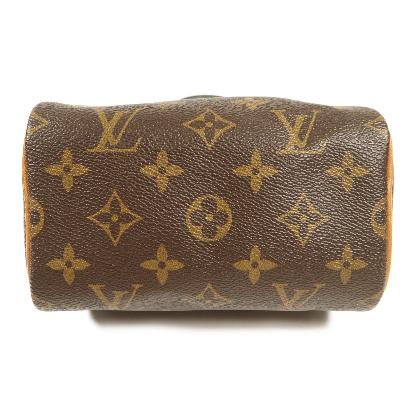 LOUIS VUITTON Monogram Nano Speedy金扣手挽肩背兩用袋