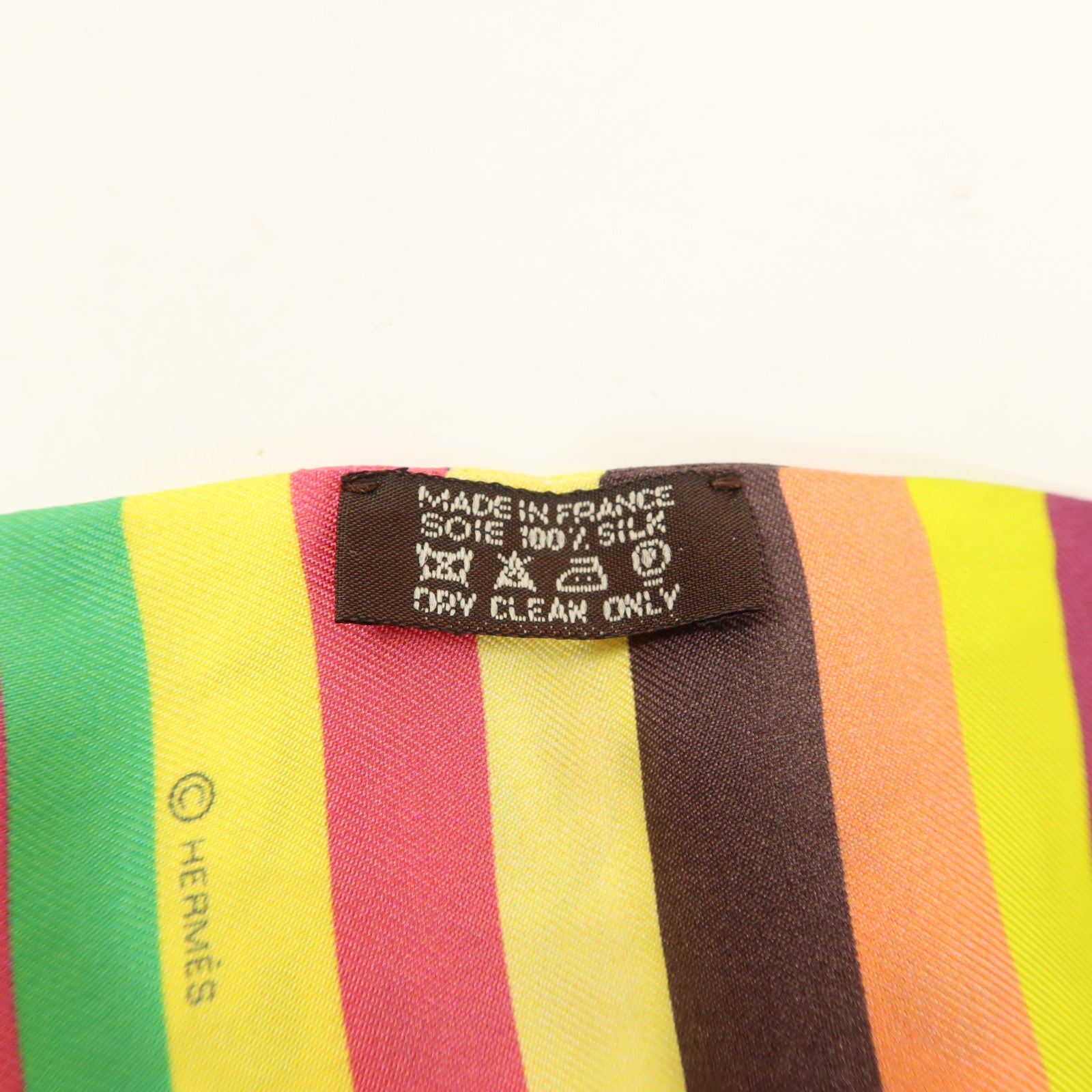 HERMES 絲質Twilly絲巾
