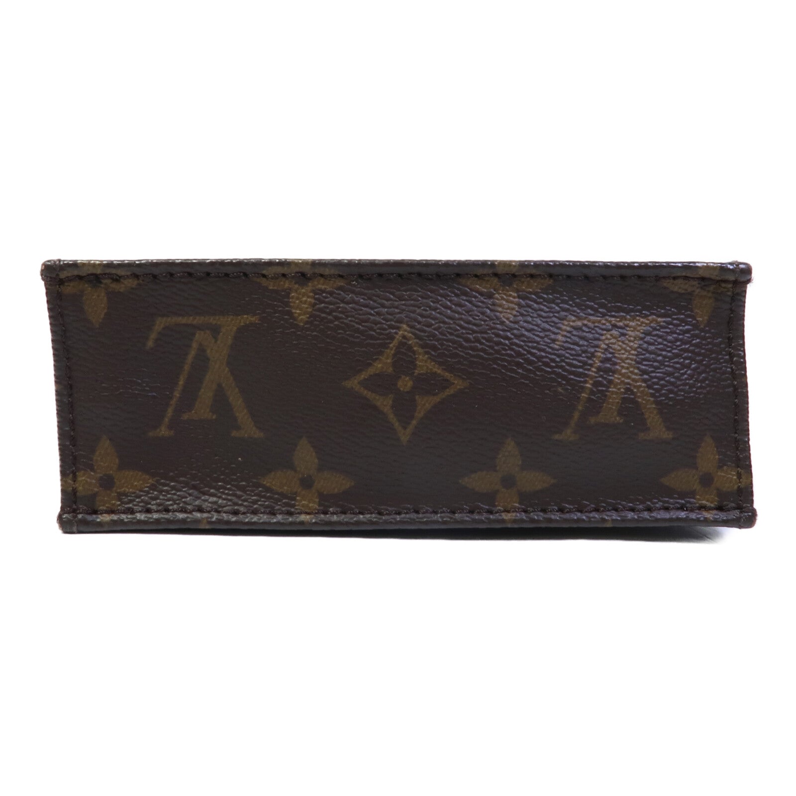 LOUIS VUITTON Monogram Petit Sac Plat手挽肩背兩用袋