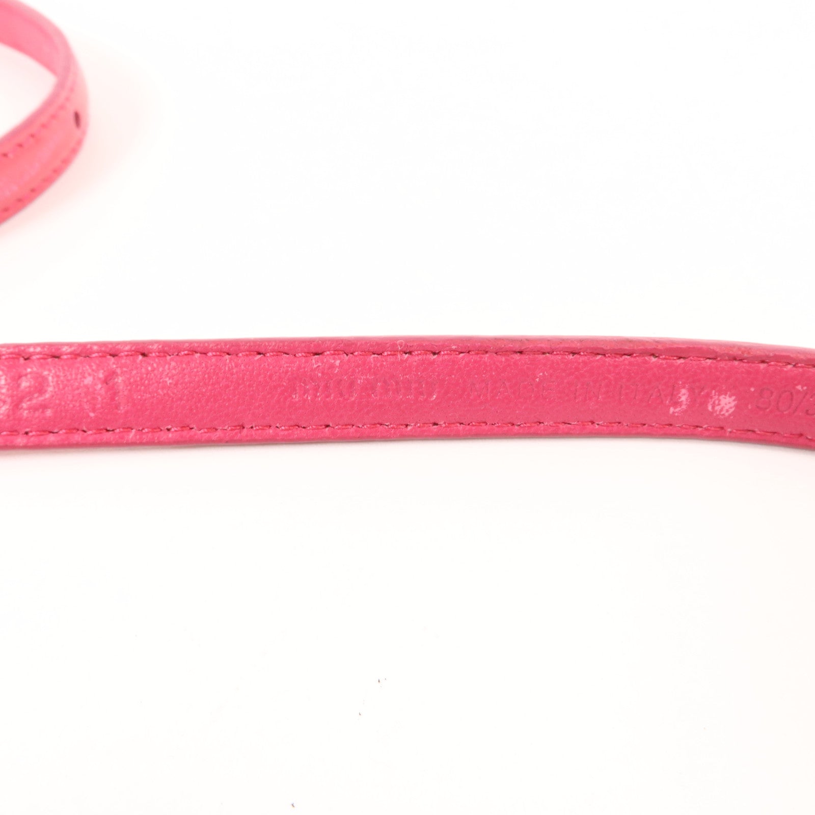 Miu Miu 漆皮皮革Belt 80cm皮帶