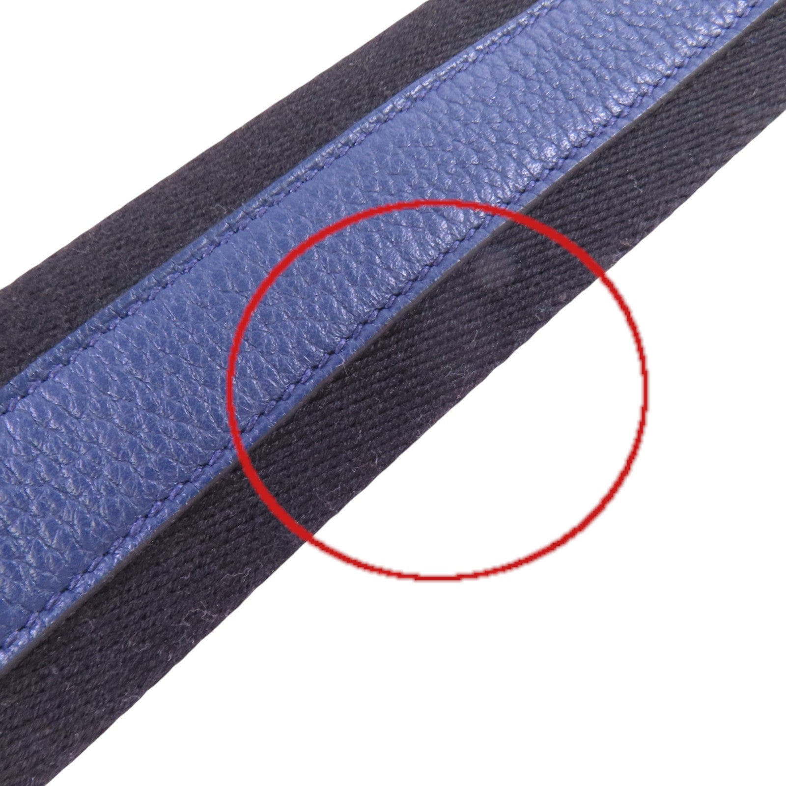 HERMES Clemence皮革Bourlingue Bag金扣肩背袋