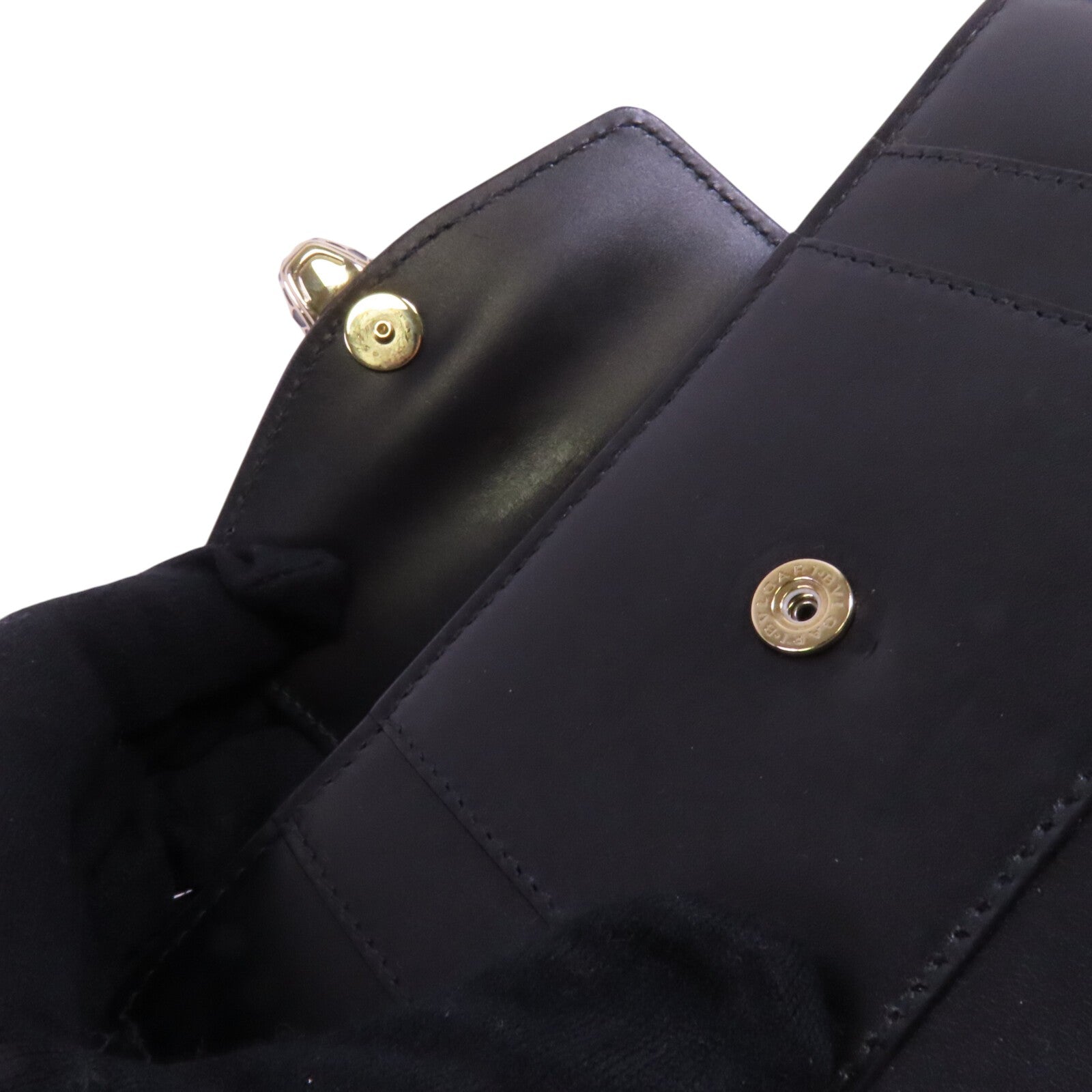 BVLGARI 牛皮皮革Chain Shoulder Bag金扣鏈帶肩背袋