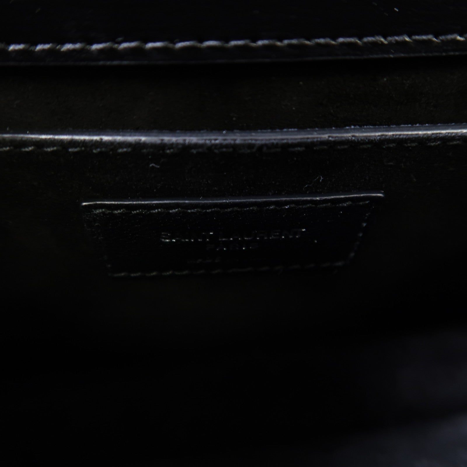 SAINT LAURENT 牛皮皮革Sunset Medium銀扣鏈帶肩背袋