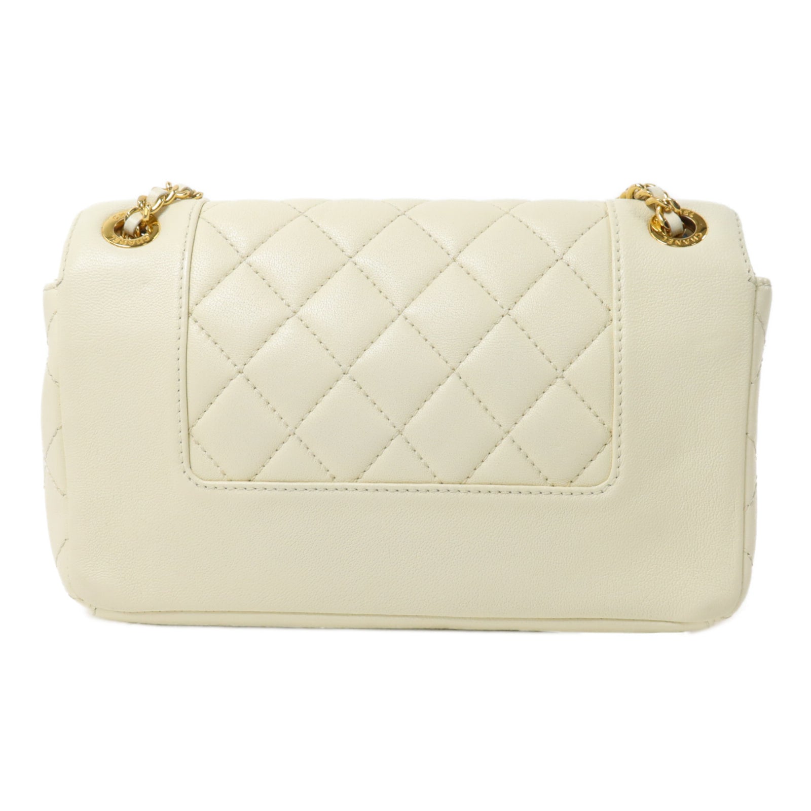 CHANEL 羊皮皮革Mademoiselle Vintage Flap Bag鏈帶肩背袋