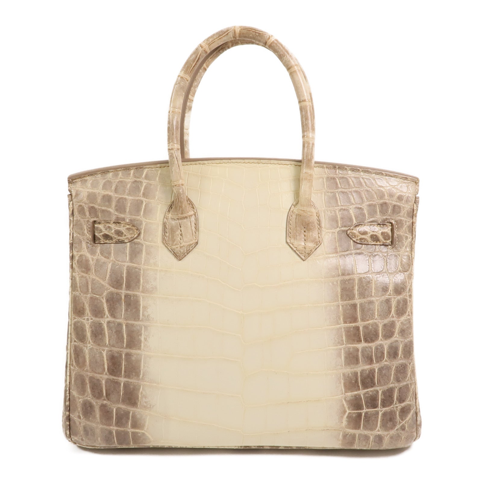 HERMES 【激減優惠】Niloticus Crocodile皮革 Birkin 30Himalaya手挽袋Mousse