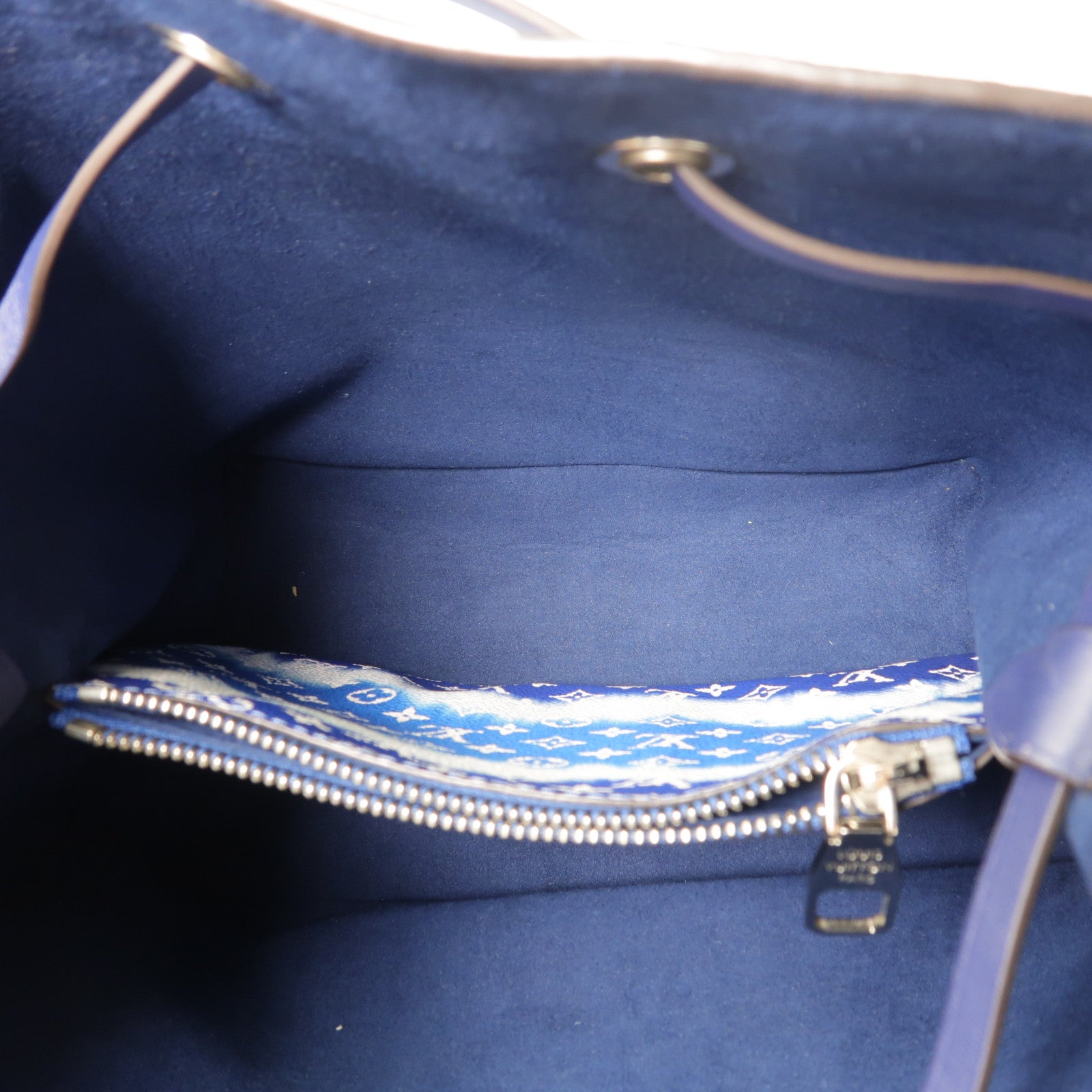 LOUIS VUITTON Monogram Escale NeoNoe MM銀扣肩背袋