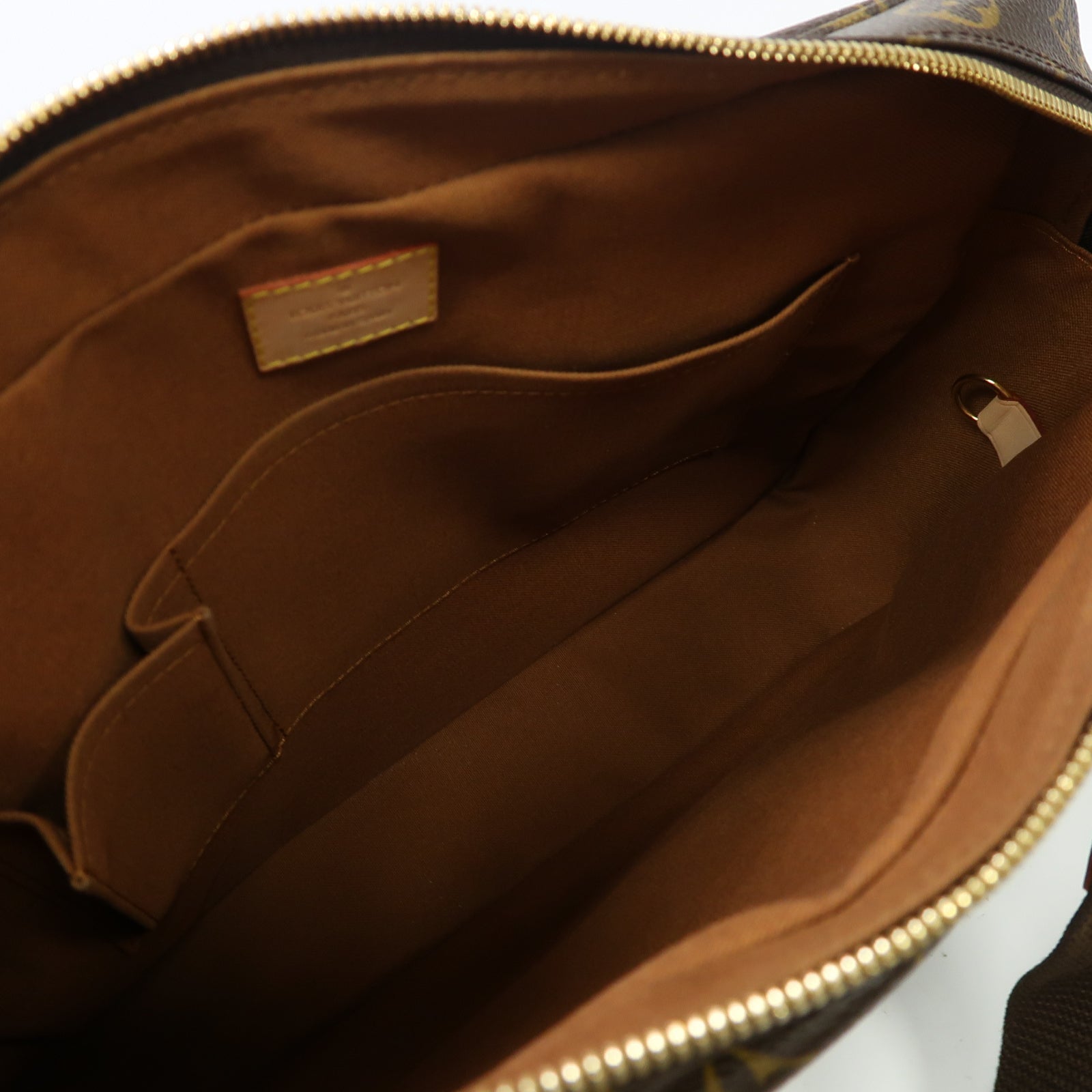 LOUIS VUITTON Monogram Sac Bosphore金扣手挽肩背兩用袋啡色
