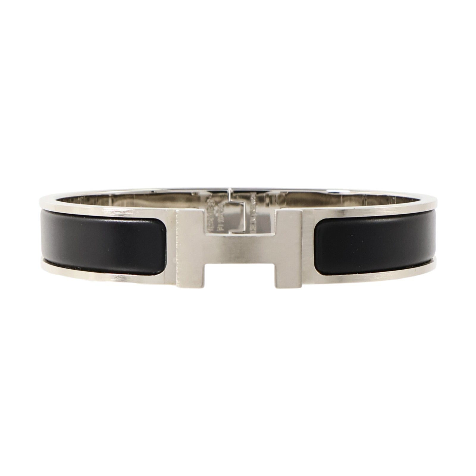 HERMES 金屬/琺瑯Clic HH Bangle手鐲