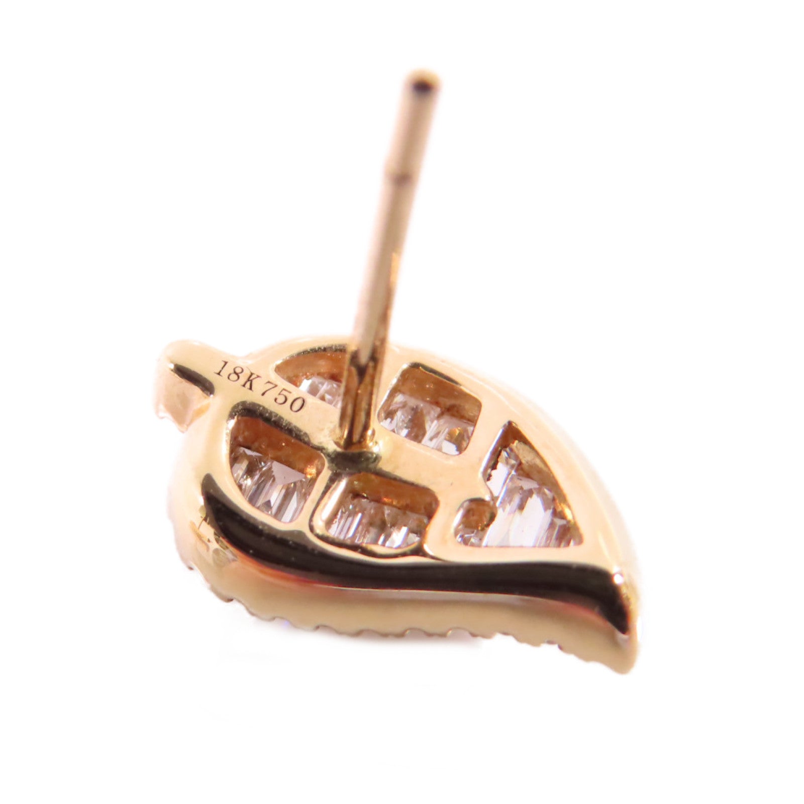 JEWELRY【激減優惠】 18K玫瑰金/鑽石Diamond Earrings金扣耳環