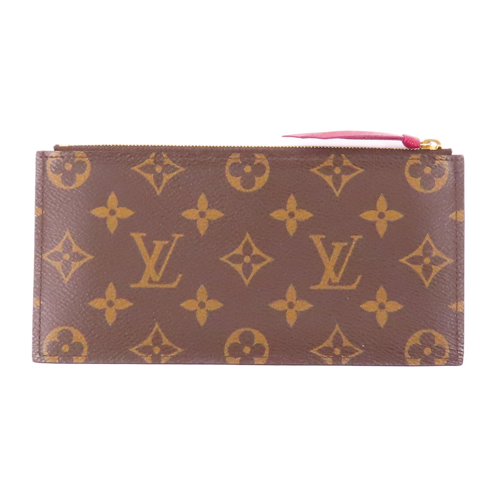 LOUIS VUITTON LV GHW Pochette Felicie Chain Shoulder Bag M61276 Monogram Brown